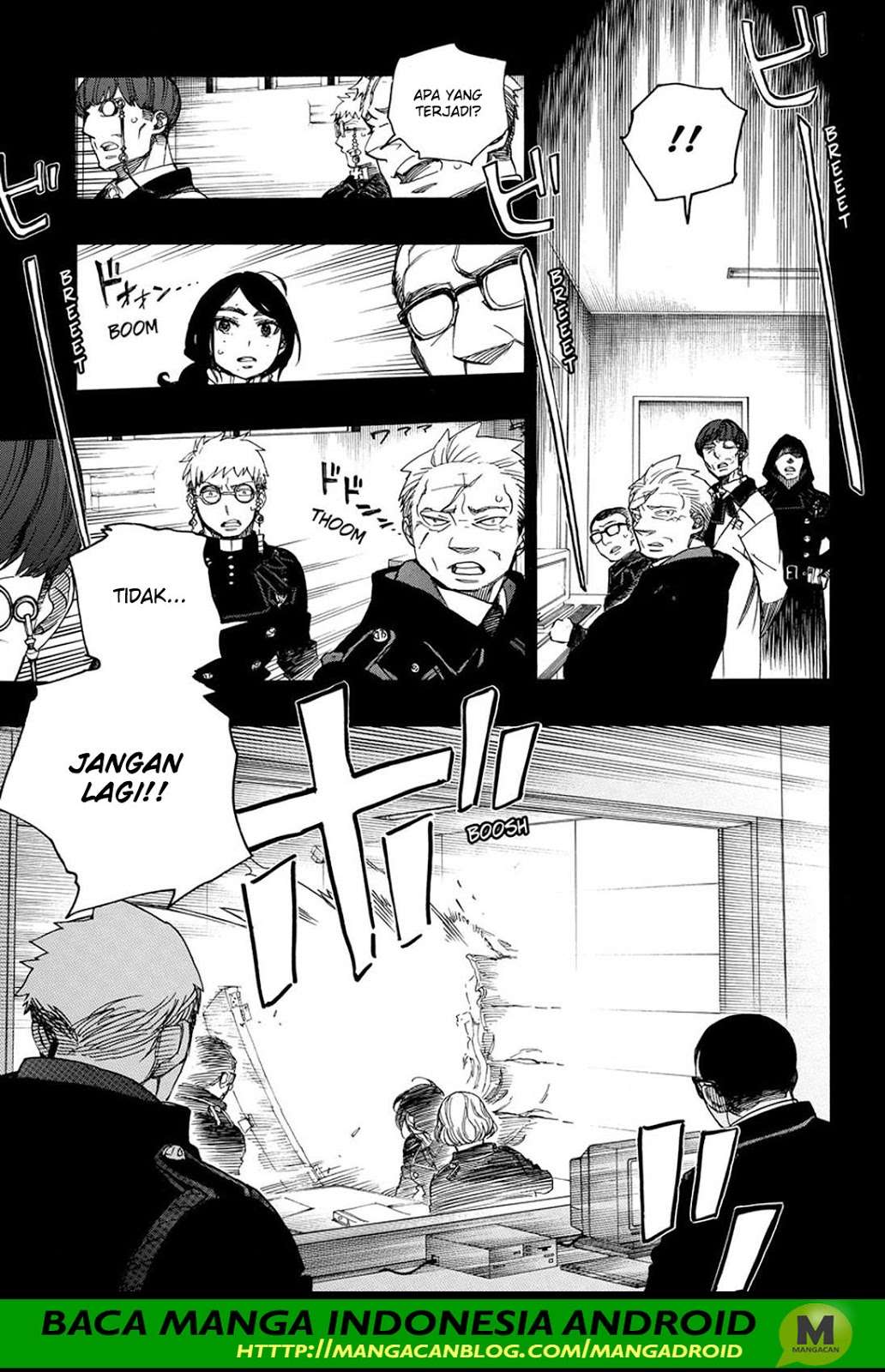 Ao no Exorcist Chapter 105 Gambar 7