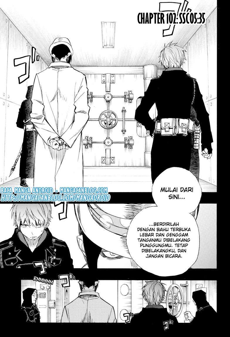 Komik Ao no Exorcist Chapter 102 gambar nomor 1
