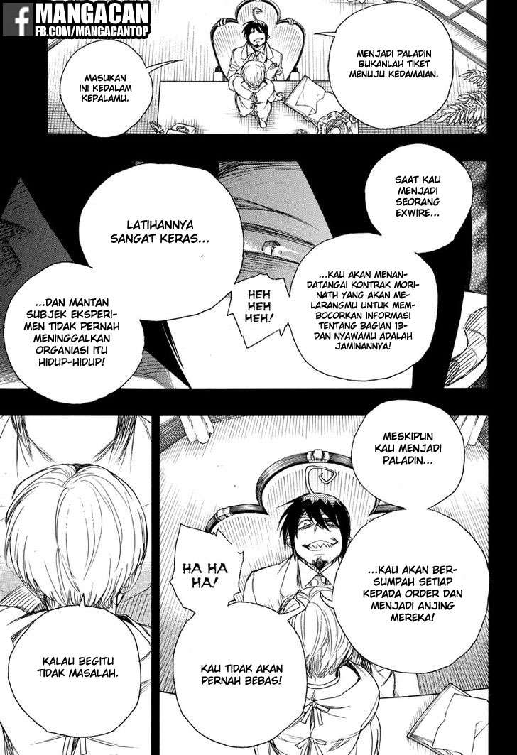 Ao no Exorcist Chapter 101 Gambar 24