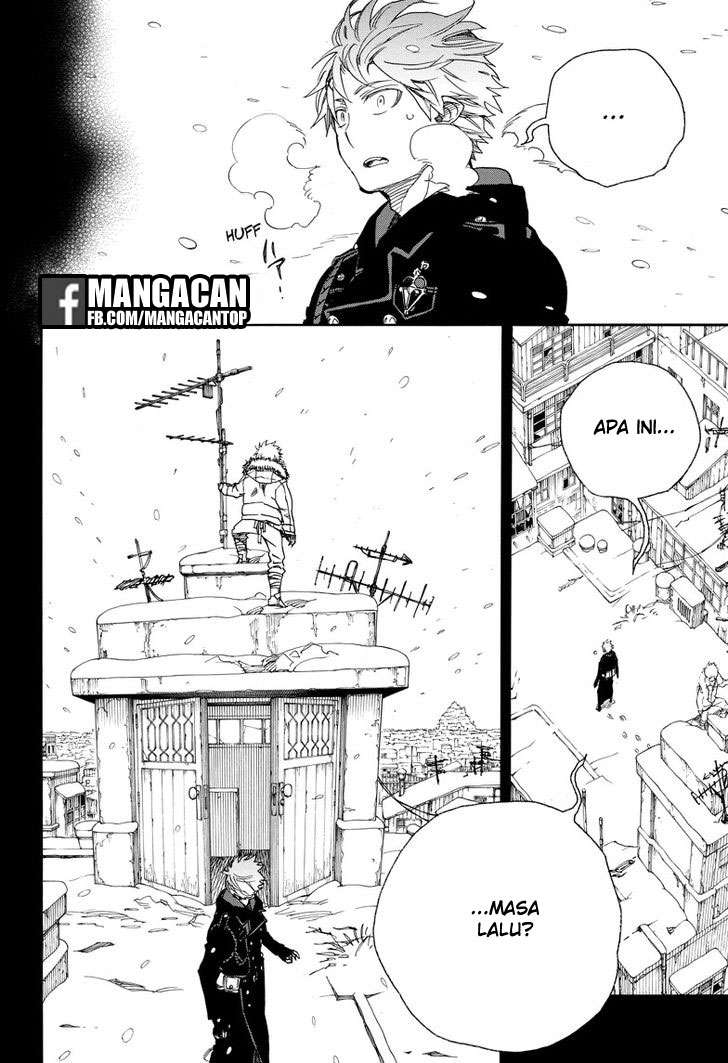 Manga Ao no Exorcist Chapter 100 gambar nomor 2