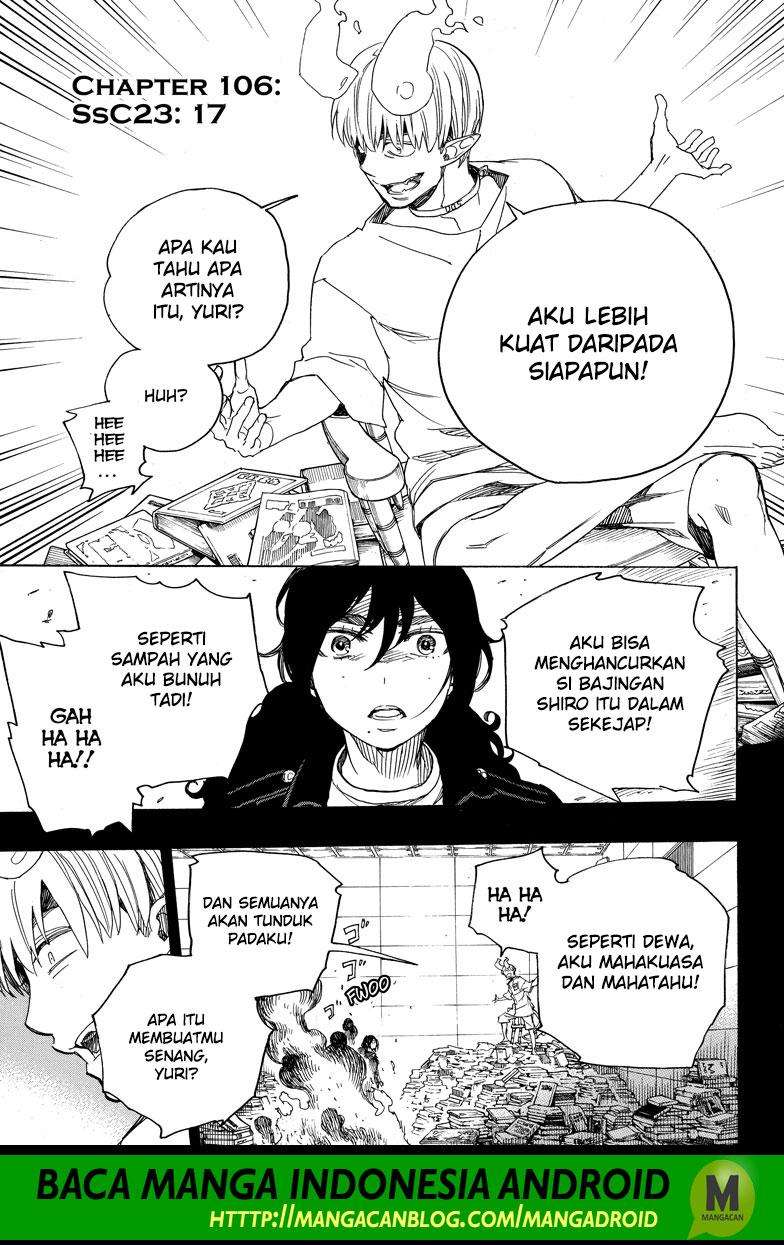 Komik Ao no Exorcist Chapter 106 gambar nomor 1