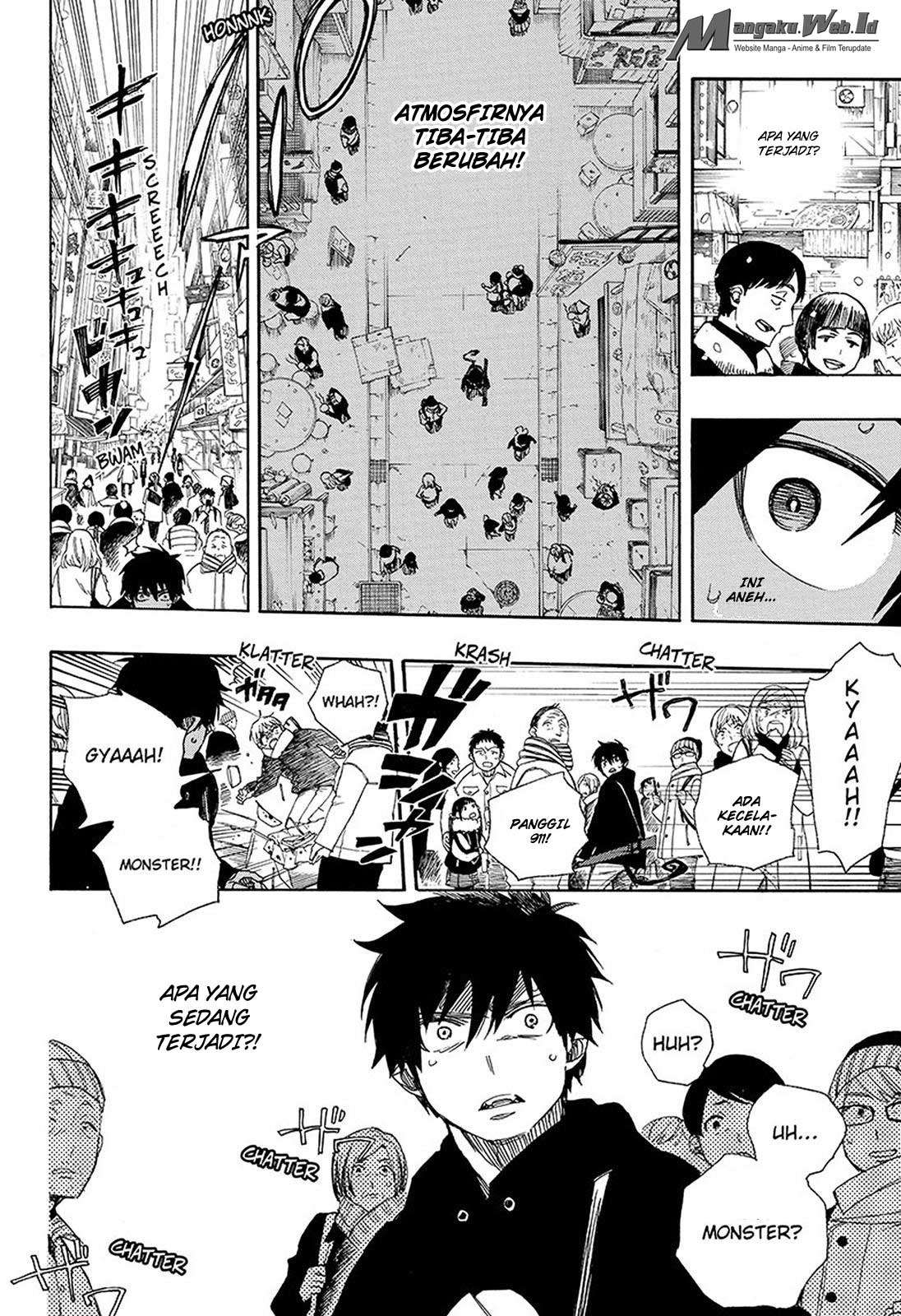 Ao no Exorcist Chapter 95 Gambar 16