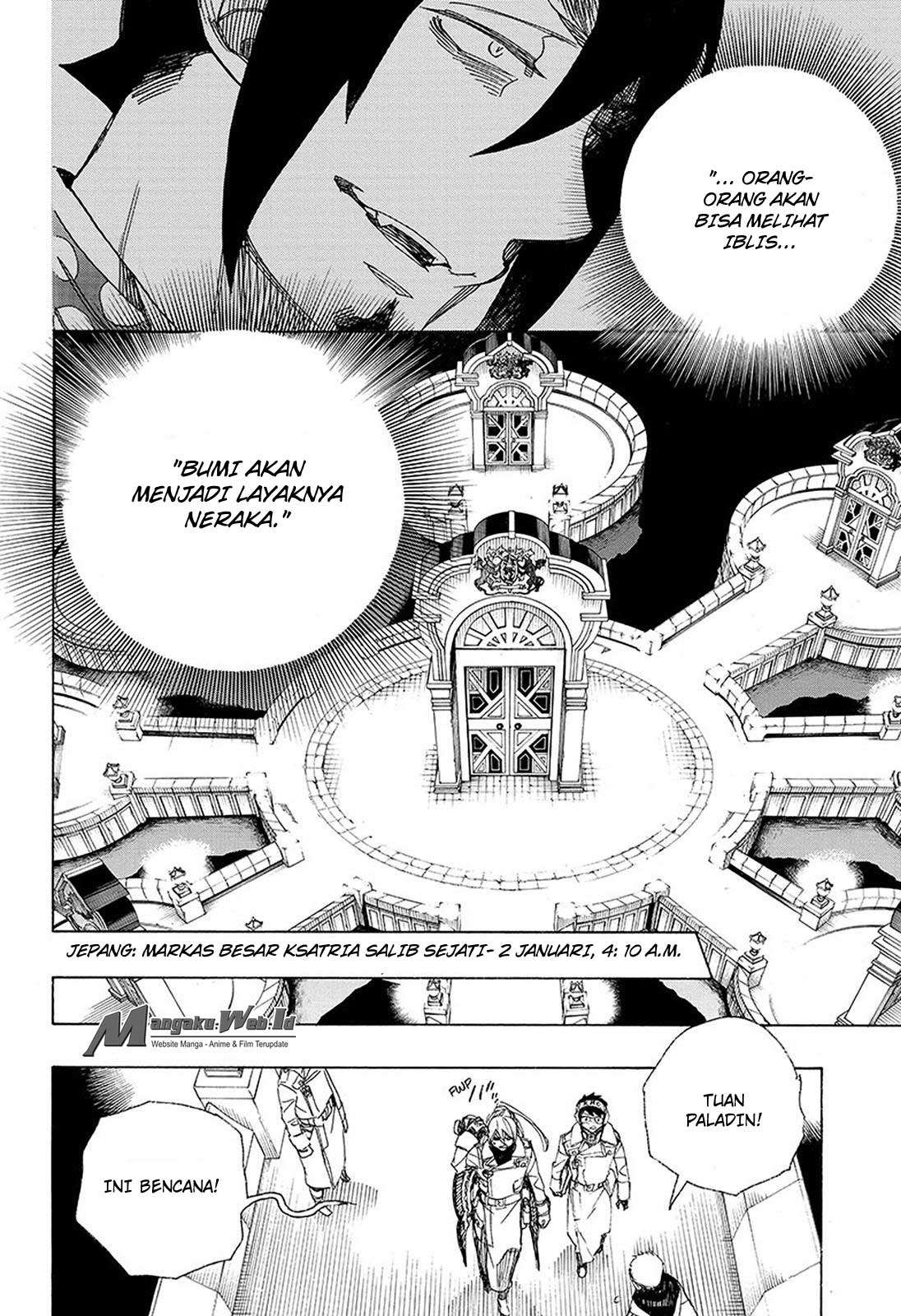 Ao no Exorcist Chapter 95 Gambar 18