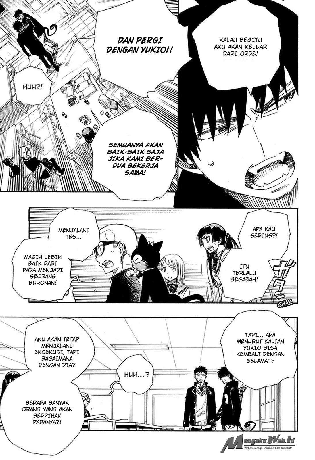 Ao no Exorcist Chapter 95 Gambar 27
