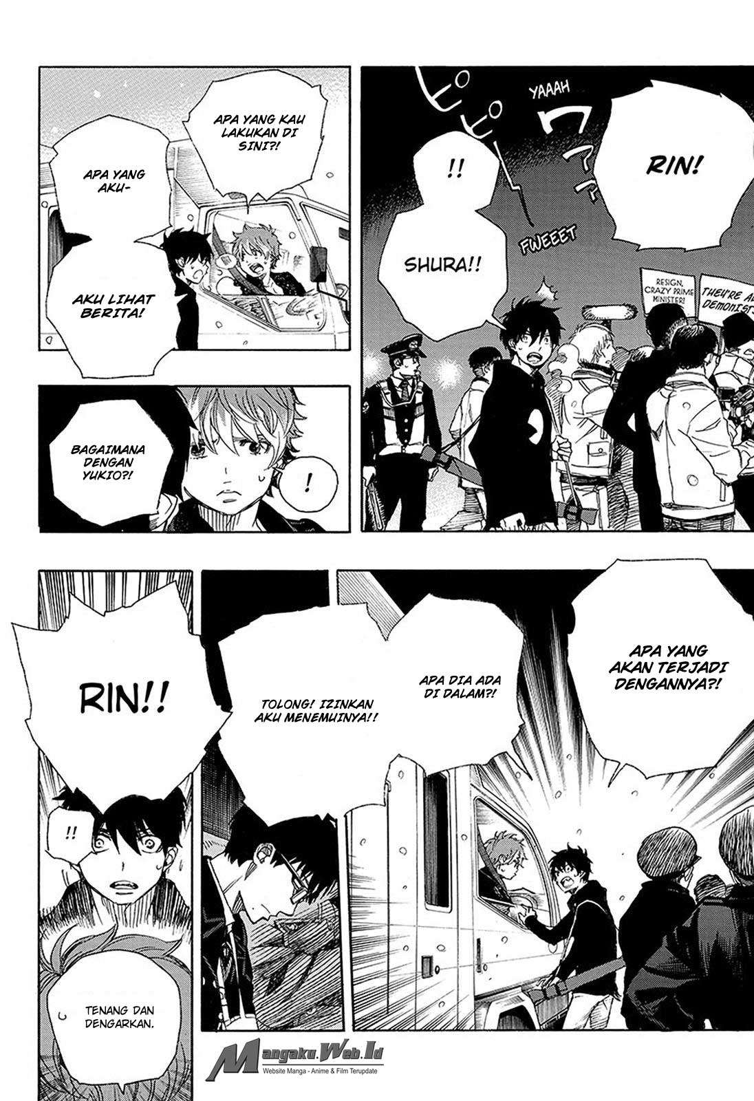 Ao no Exorcist Chapter 95 Gambar 20