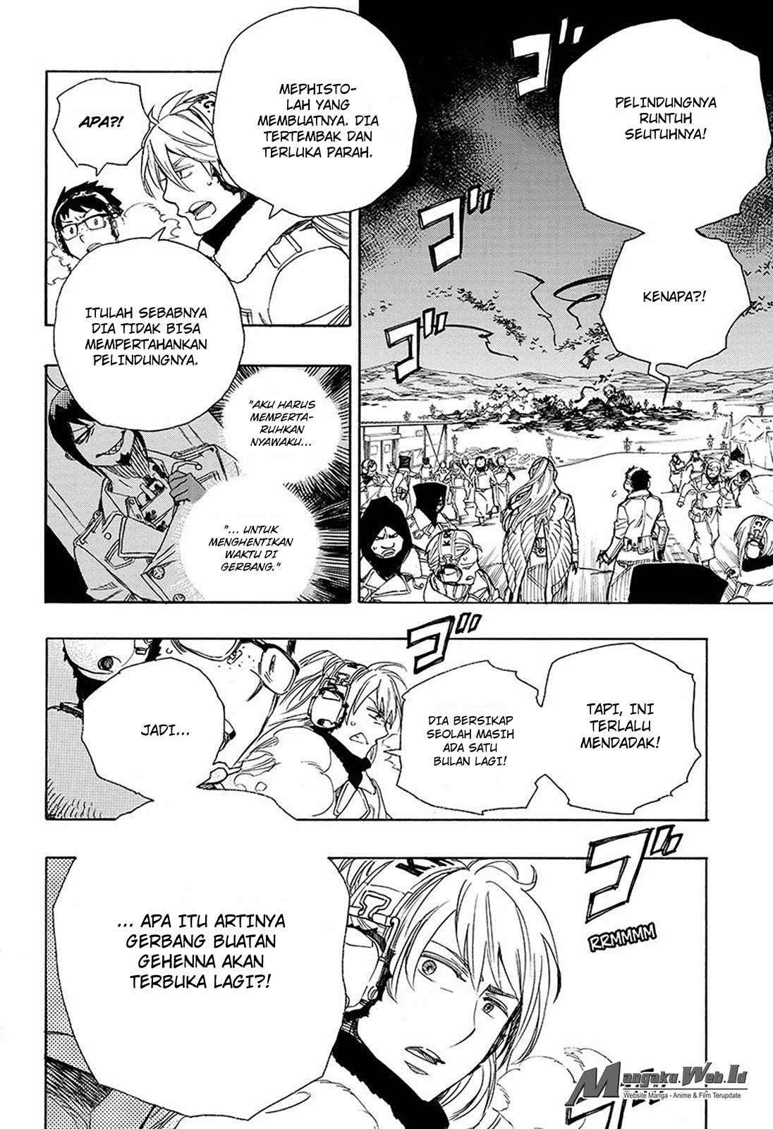 Ao no Exorcist Chapter 95 Gambar 7