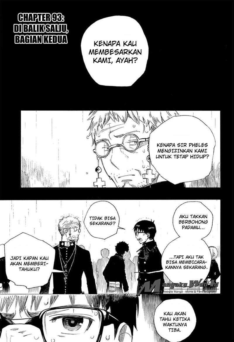 Manga Ao no Exorcist Chapter 93 gambar nomor 2