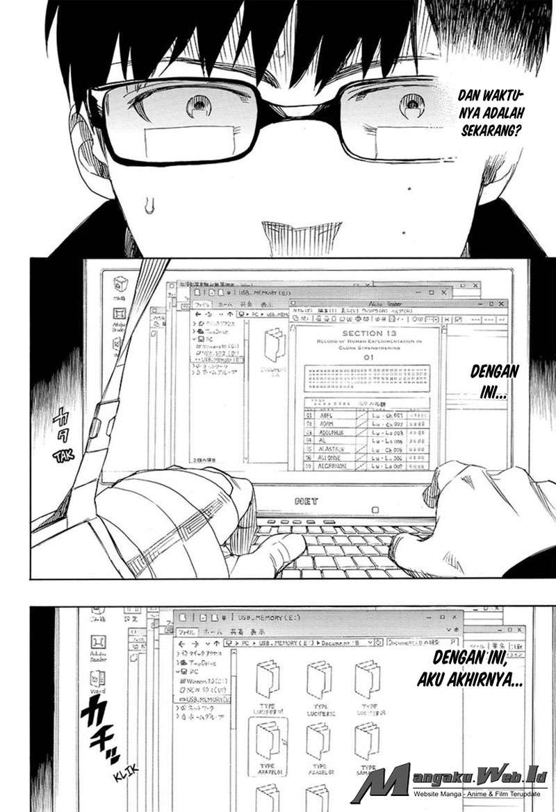 Ao no Exorcist Chapter 93 Gambar 3