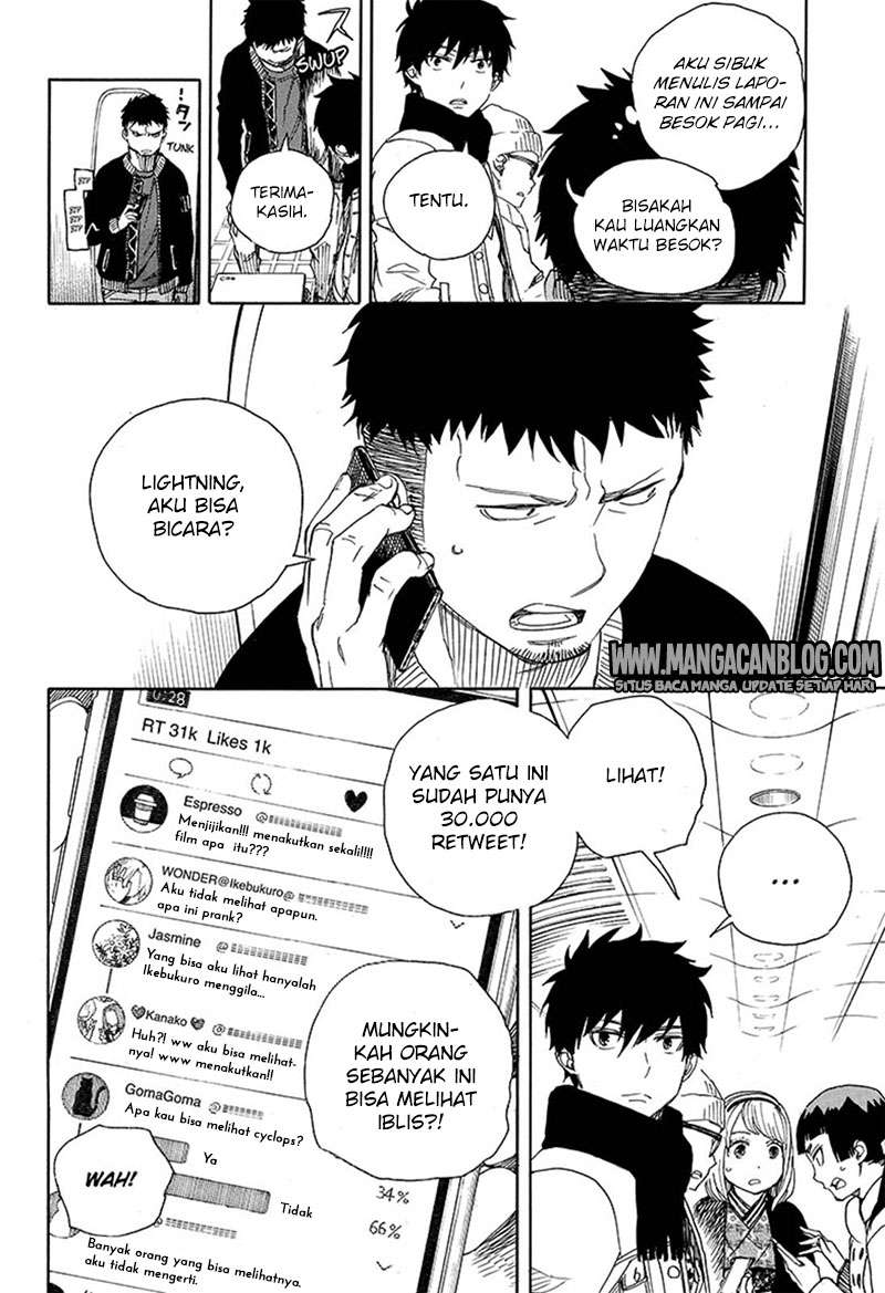 Ao no Exorcist Chapter 92 Gambar 6