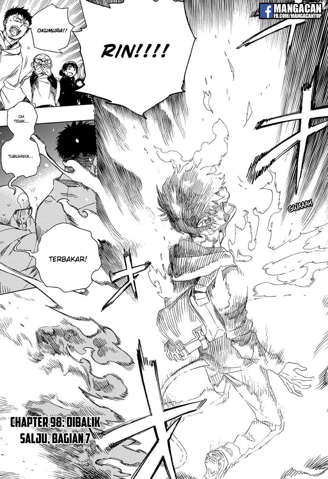 Komik Ao no Exorcist Chapter 98 gambar nomor 1
