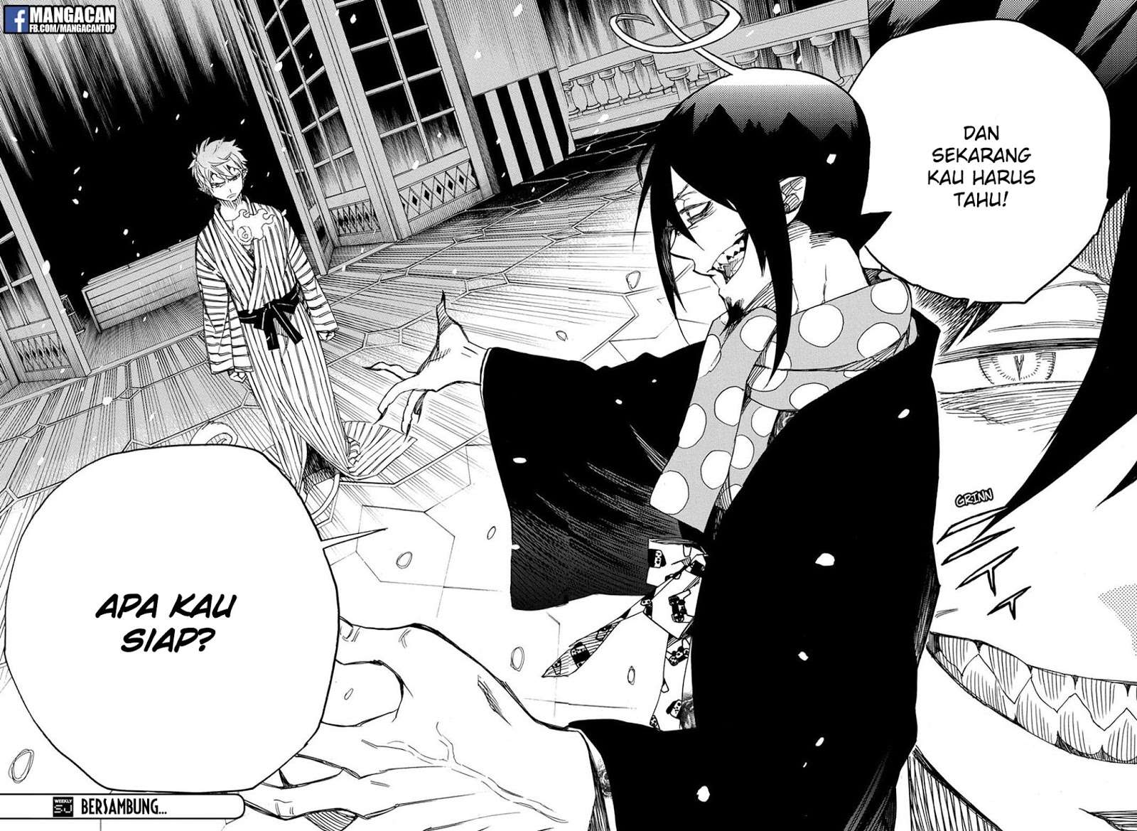 Ao no Exorcist Chapter 98 Gambar 33