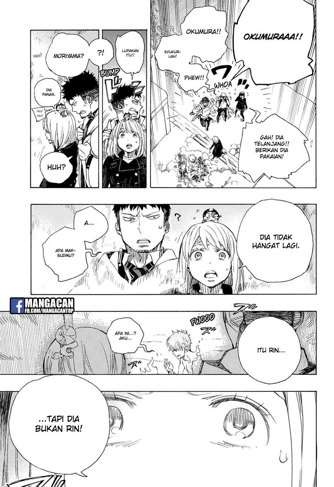 Ao no Exorcist Chapter 98 Gambar 9