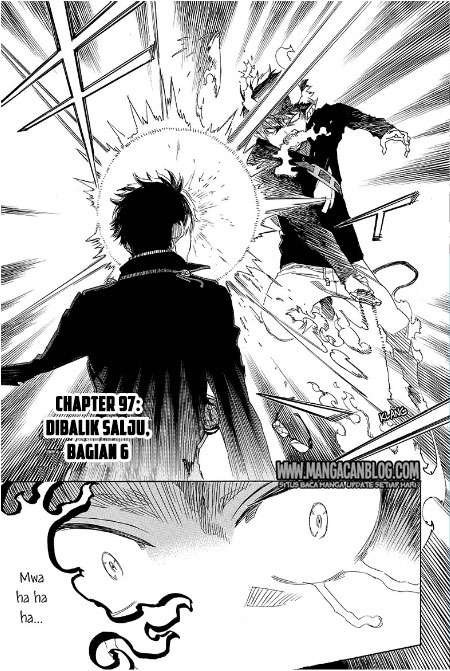 Manga Ao no Exorcist Chapter 97 gambar nomor 2