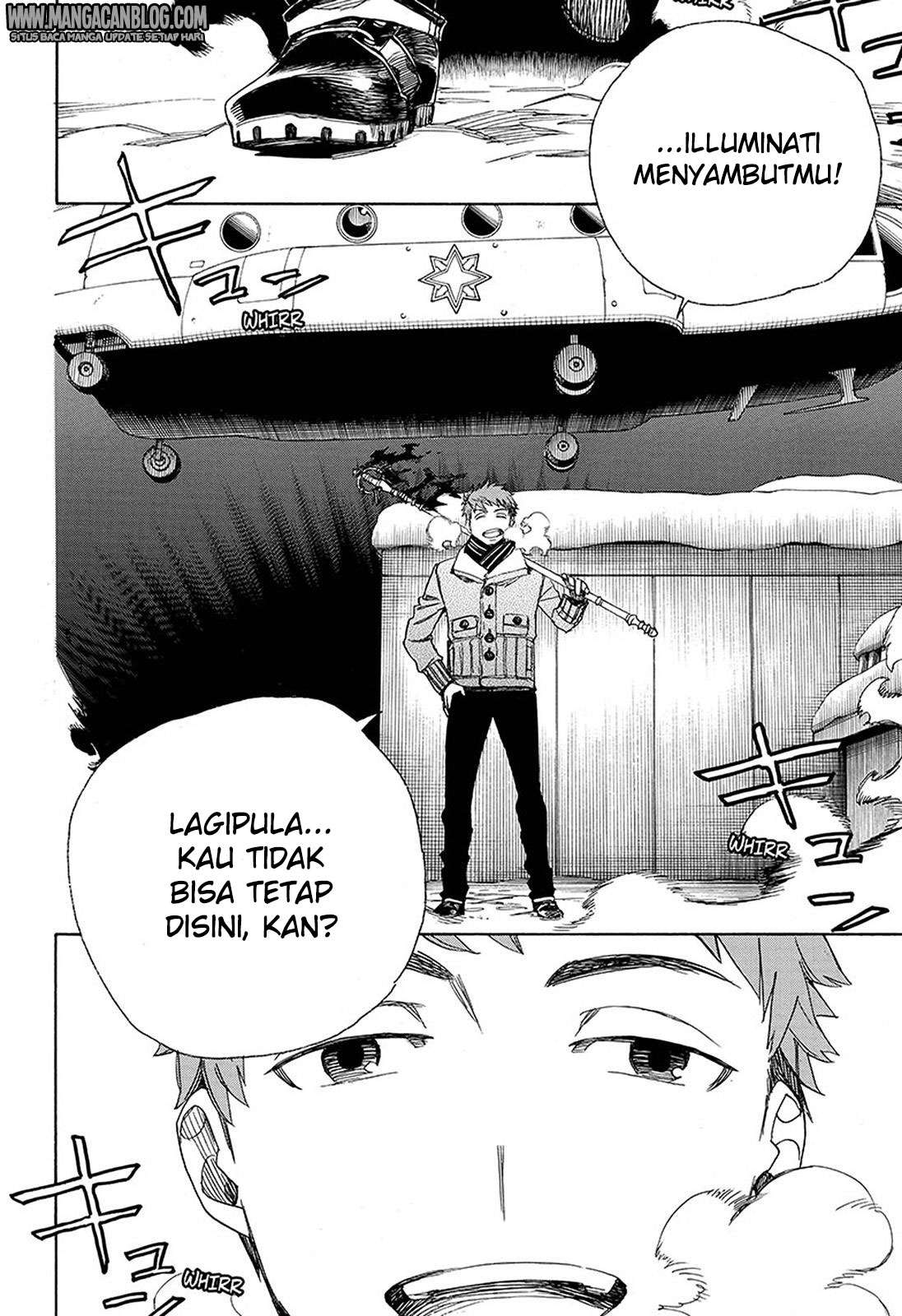 Ao no Exorcist Chapter 96 Gambar 14