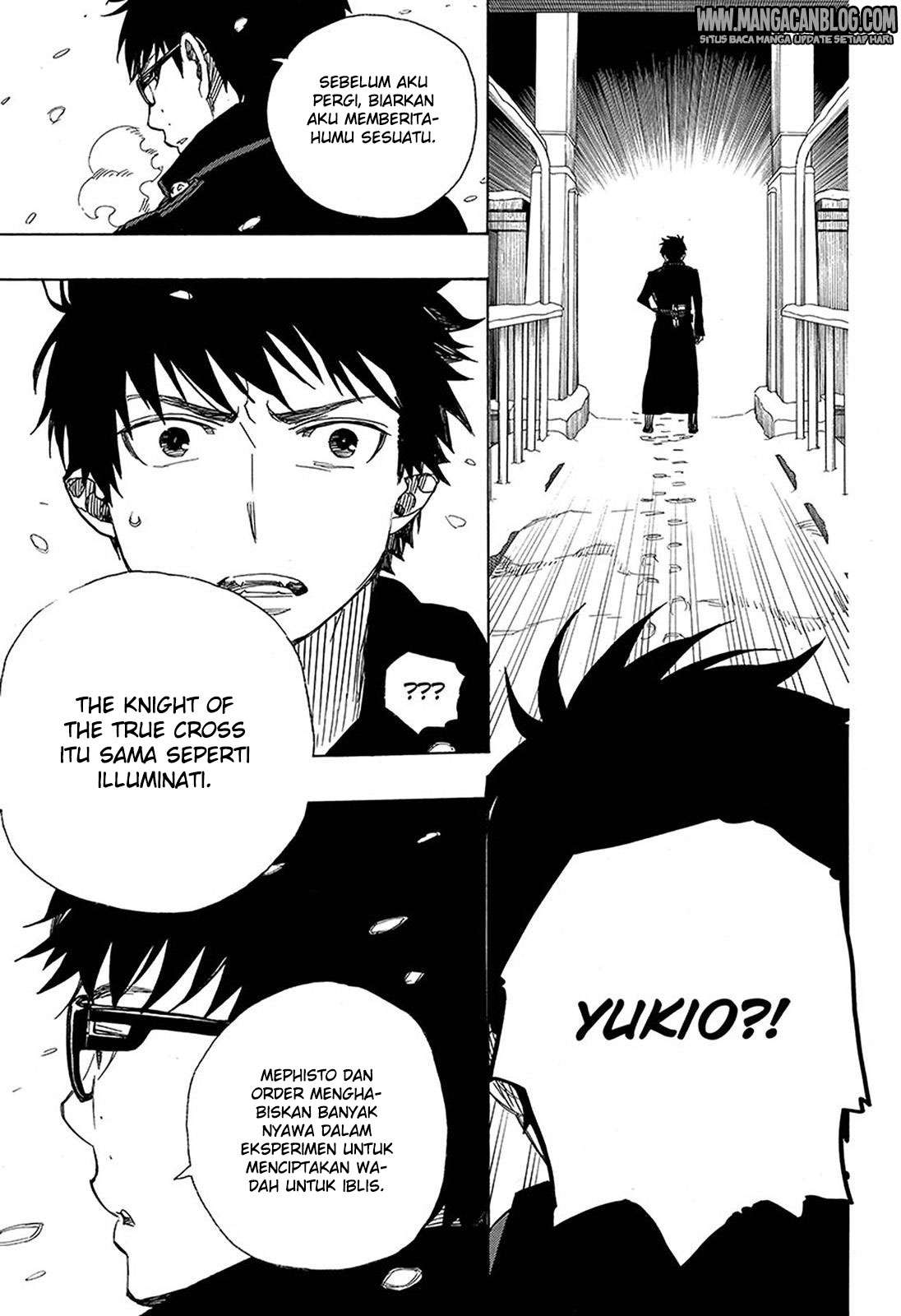 Ao no Exorcist Chapter 96 Gambar 17