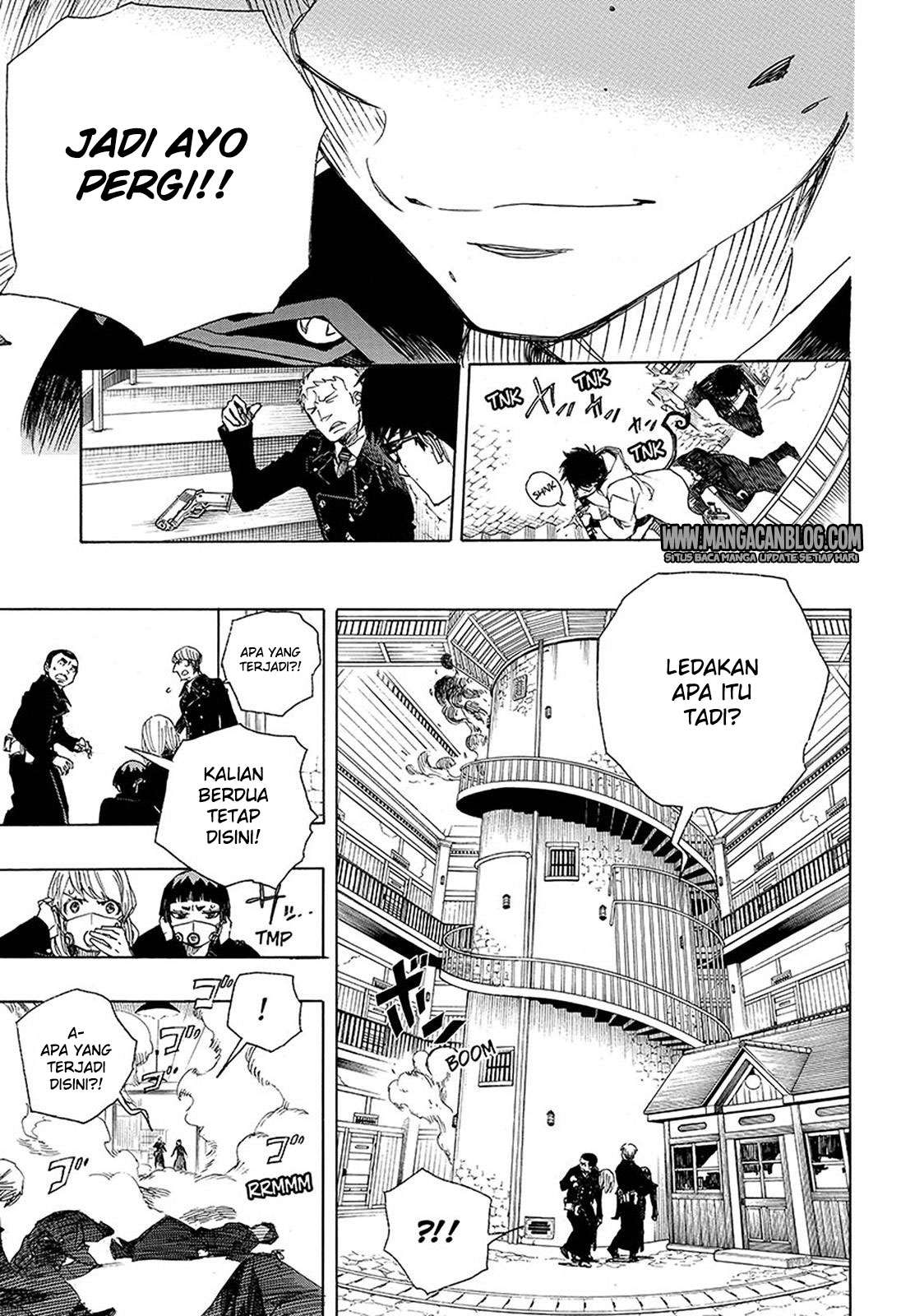 Ao no Exorcist Chapter 96 Gambar 3