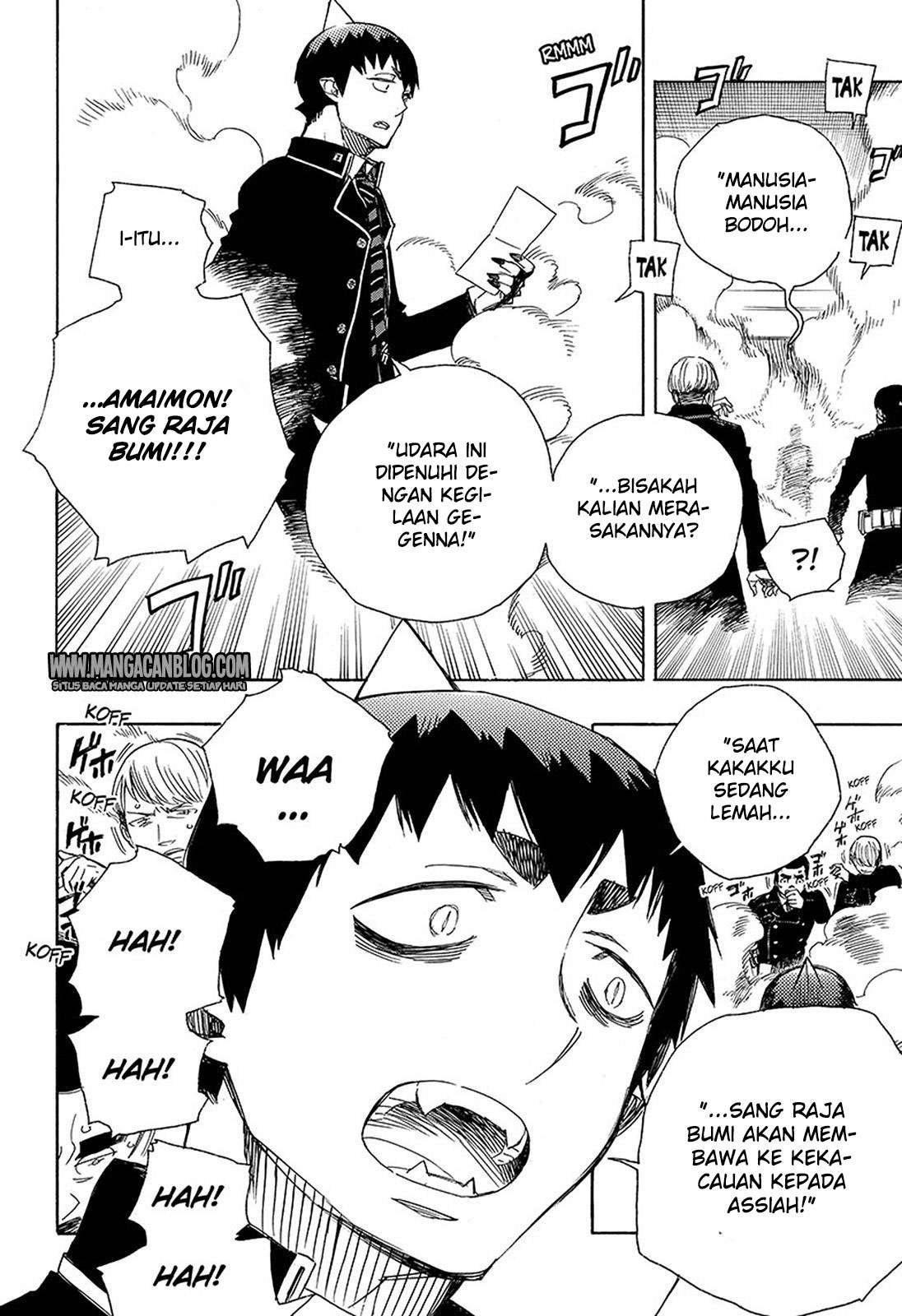 Ao no Exorcist Chapter 96 Gambar 4