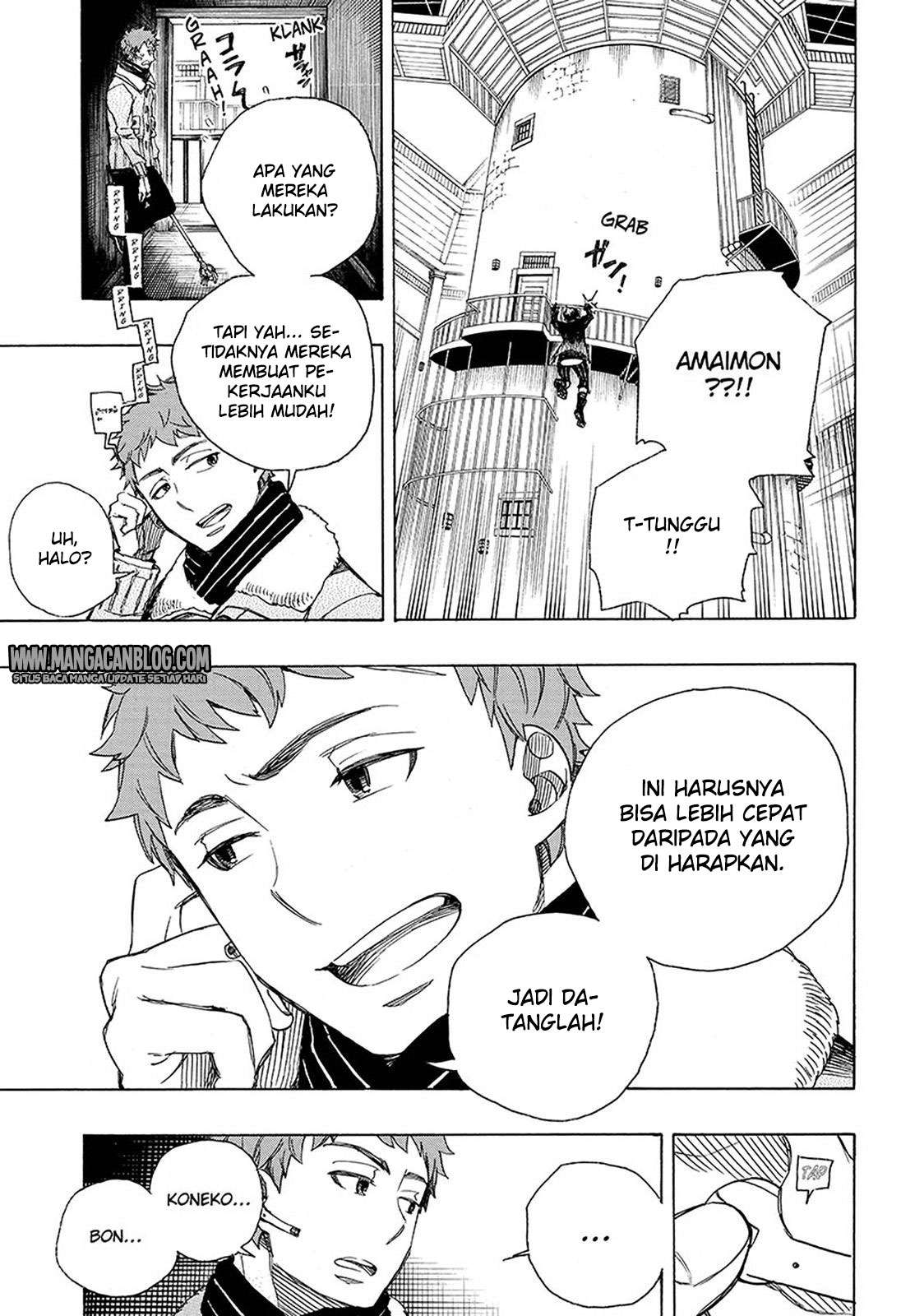 Ao no Exorcist Chapter 96 Gambar 7