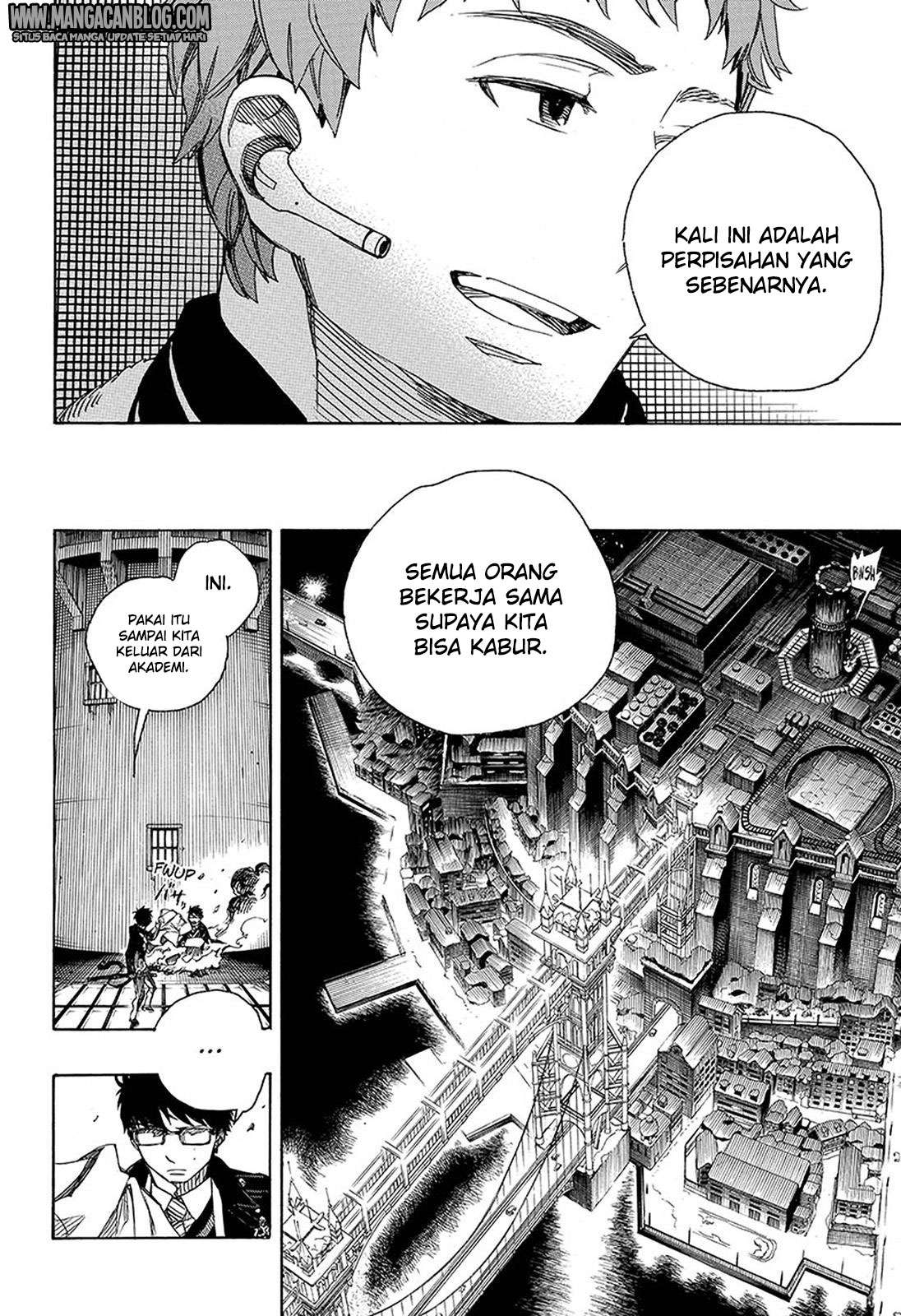 Ao no Exorcist Chapter 96 Gambar 8