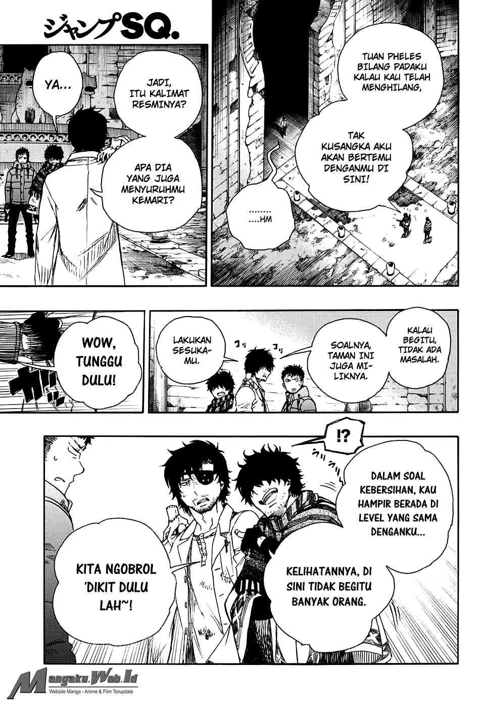 Ao no Exorcist Chapter 85 Gambar 4