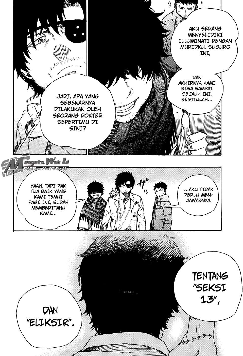 Ao no Exorcist Chapter 85 Gambar 5