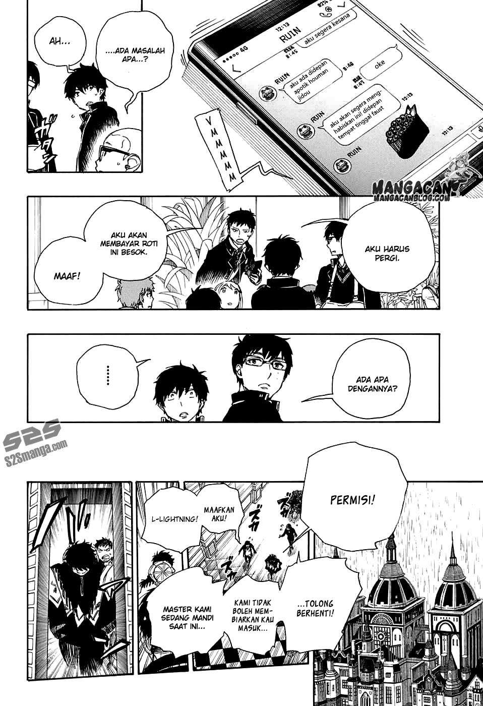 Ao no Exorcist Chapter 84 Gambar 10