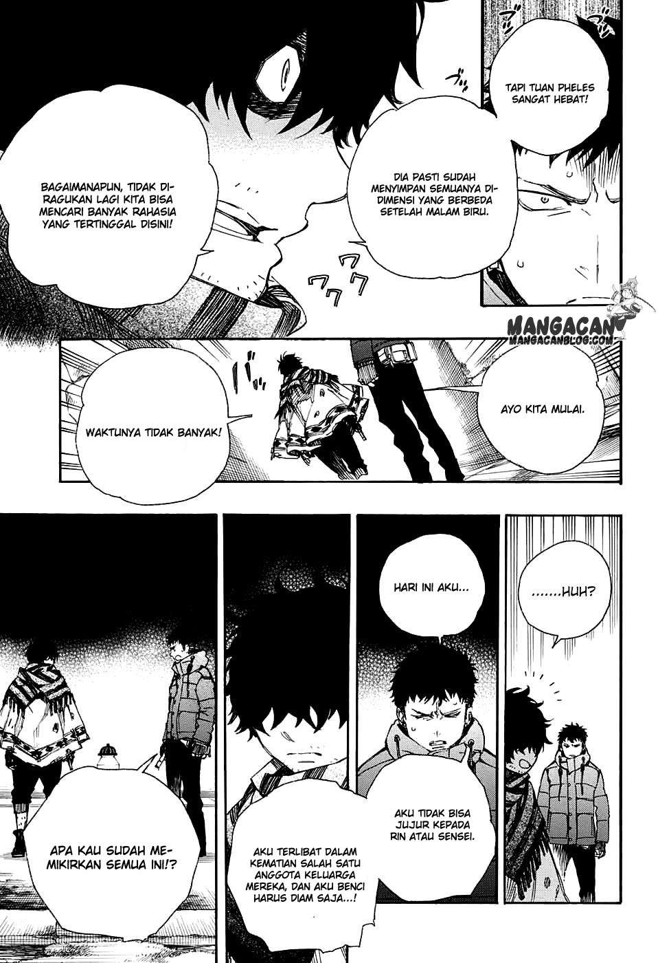Ao no Exorcist Chapter 84 Gambar 29