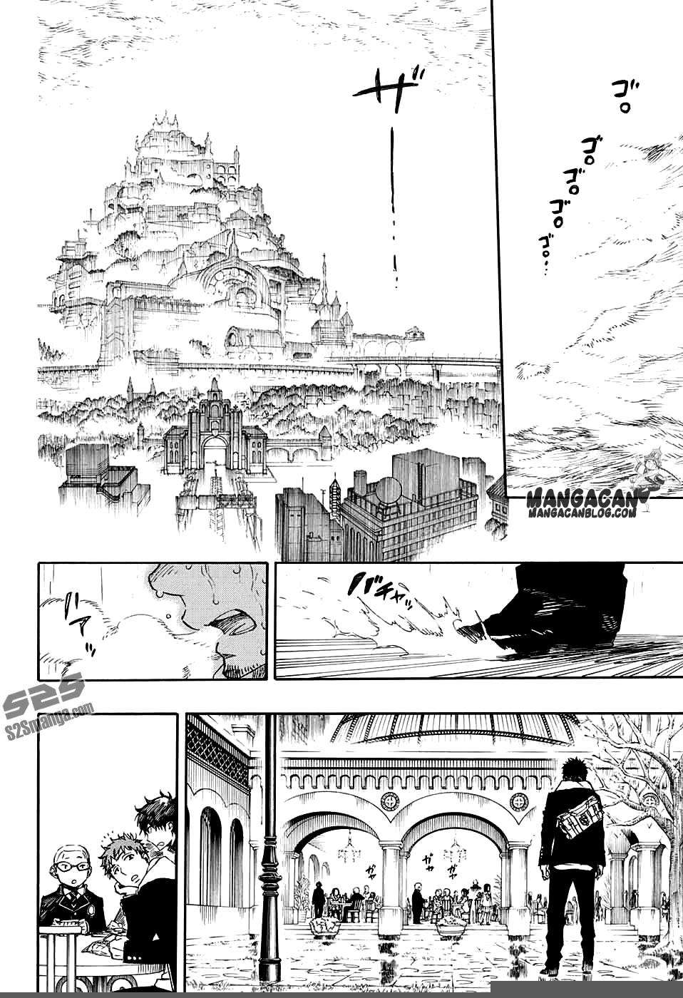 Manga Ao no Exorcist Chapter 84 gambar nomor 2