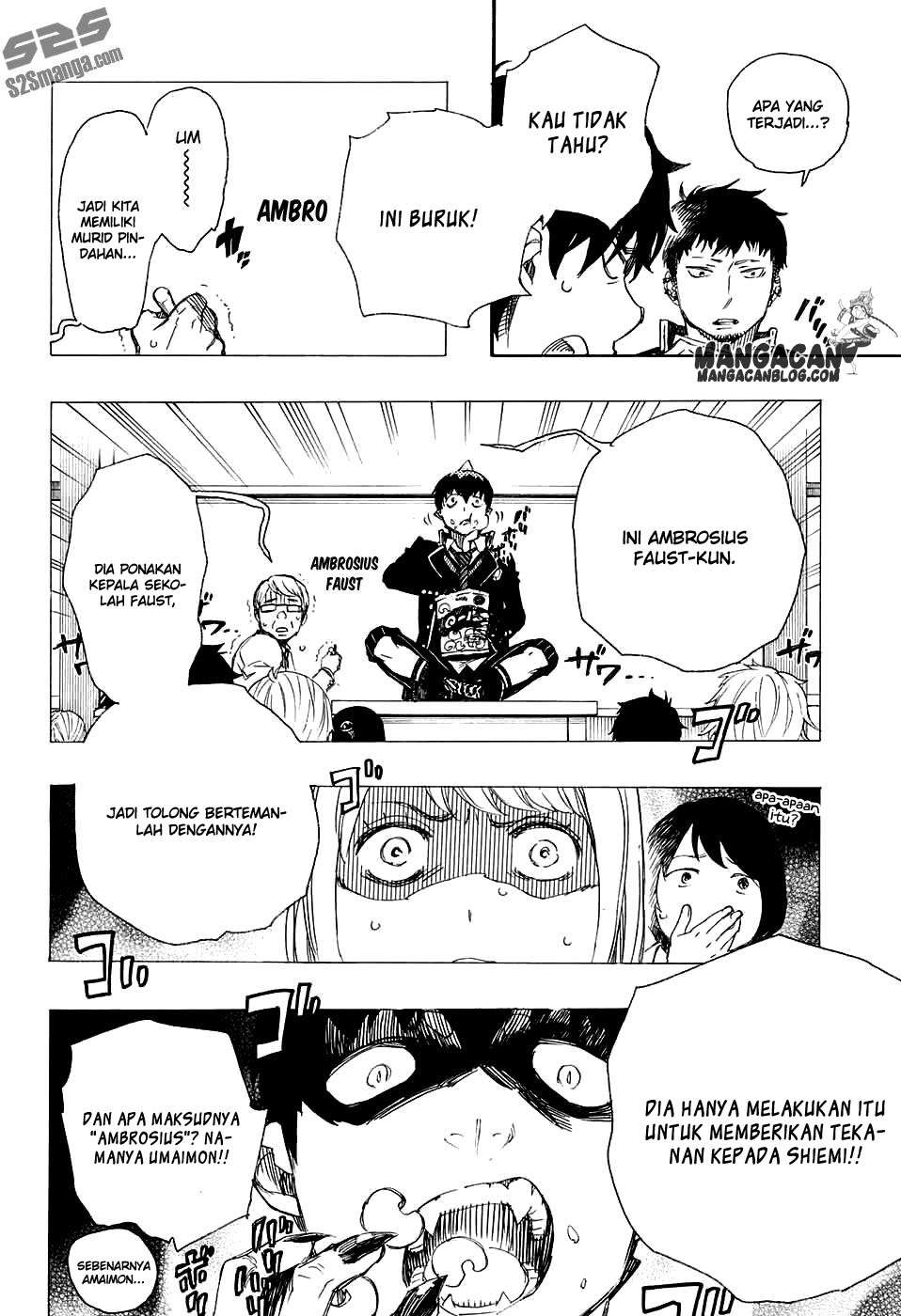 Ao no Exorcist Chapter 84 Gambar 4