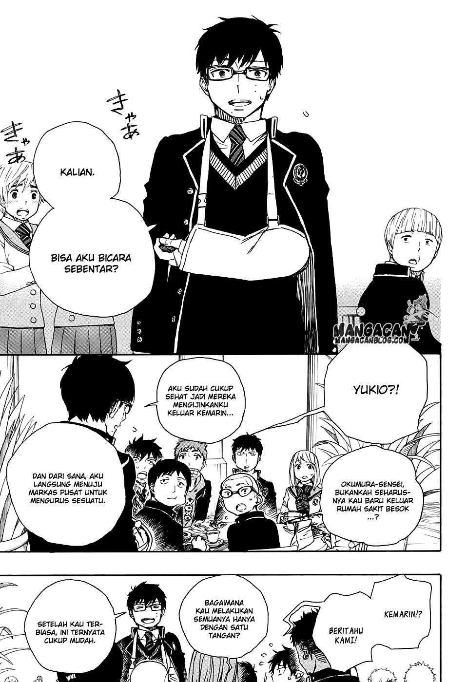 Ao no Exorcist Chapter 84 Gambar 7