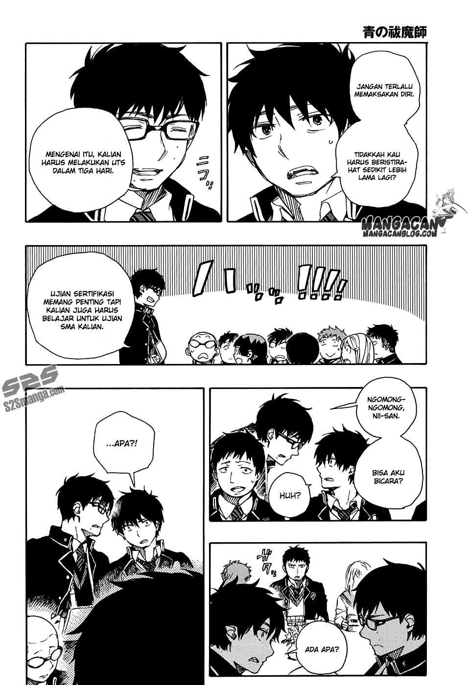 Ao no Exorcist Chapter 84 Gambar 8
