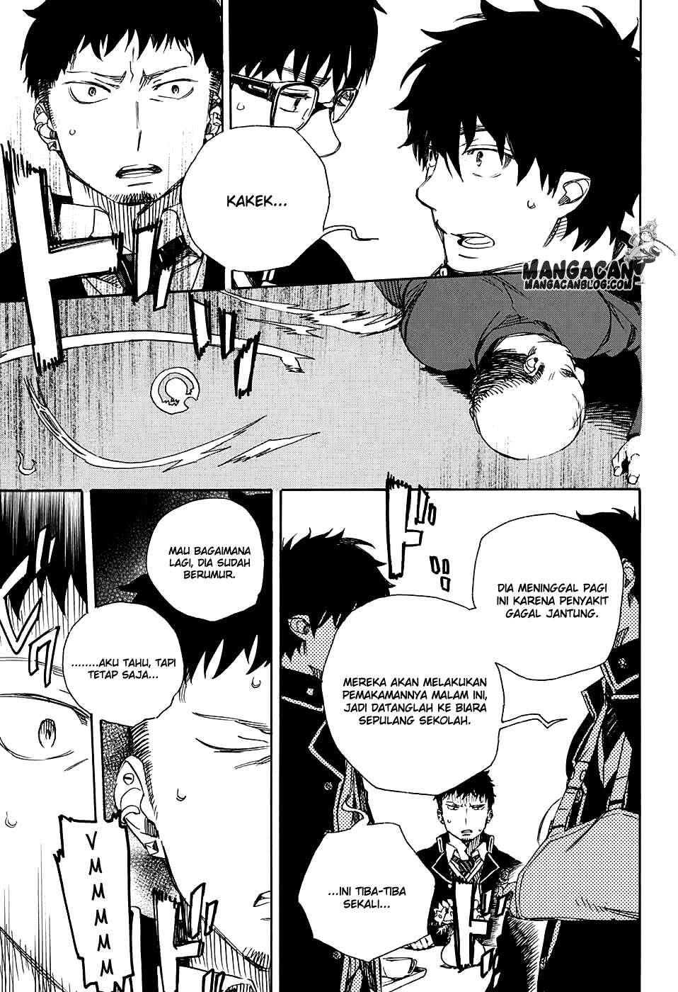 Ao no Exorcist Chapter 84 Gambar 9