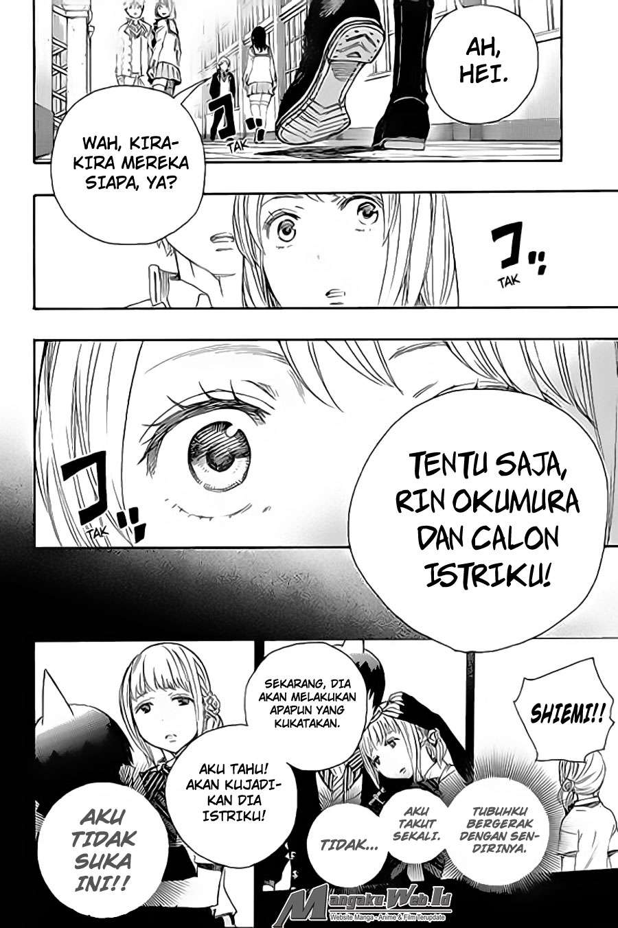 Ao no Exorcist Chapter 83 Gambar 3