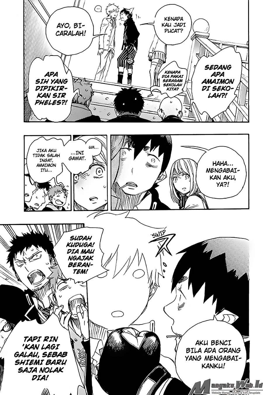 Ao no Exorcist Chapter 83 Gambar 6