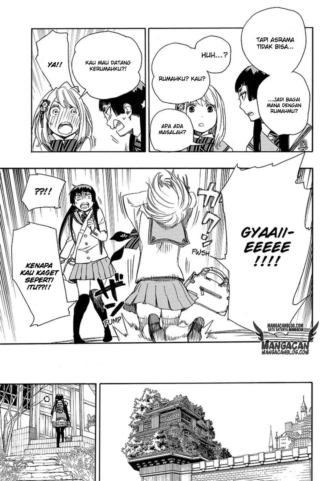 Ao no Exorcist Chapter 82 Gambar 13