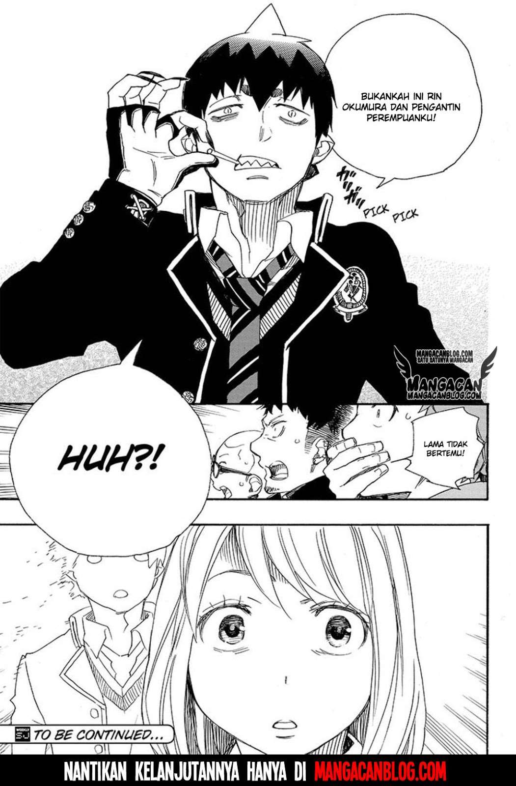 Ao no Exorcist Chapter 82 Gambar 35