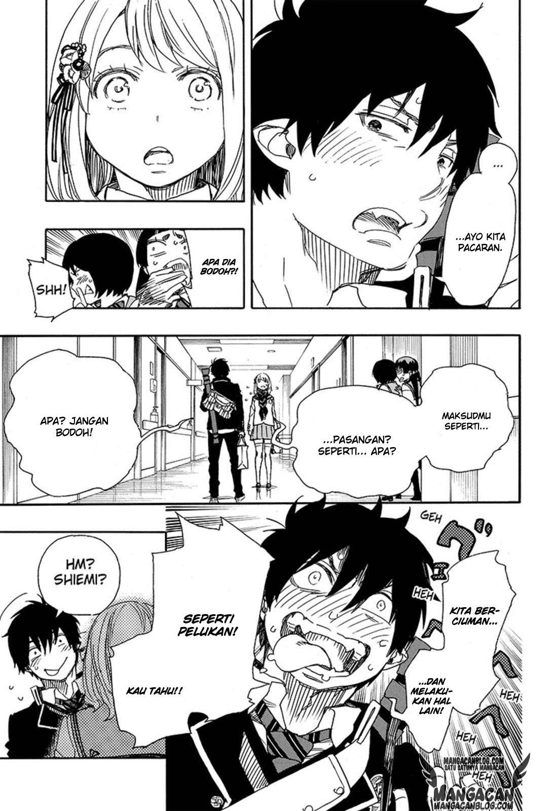 Ao no Exorcist Chapter 82 Gambar 9