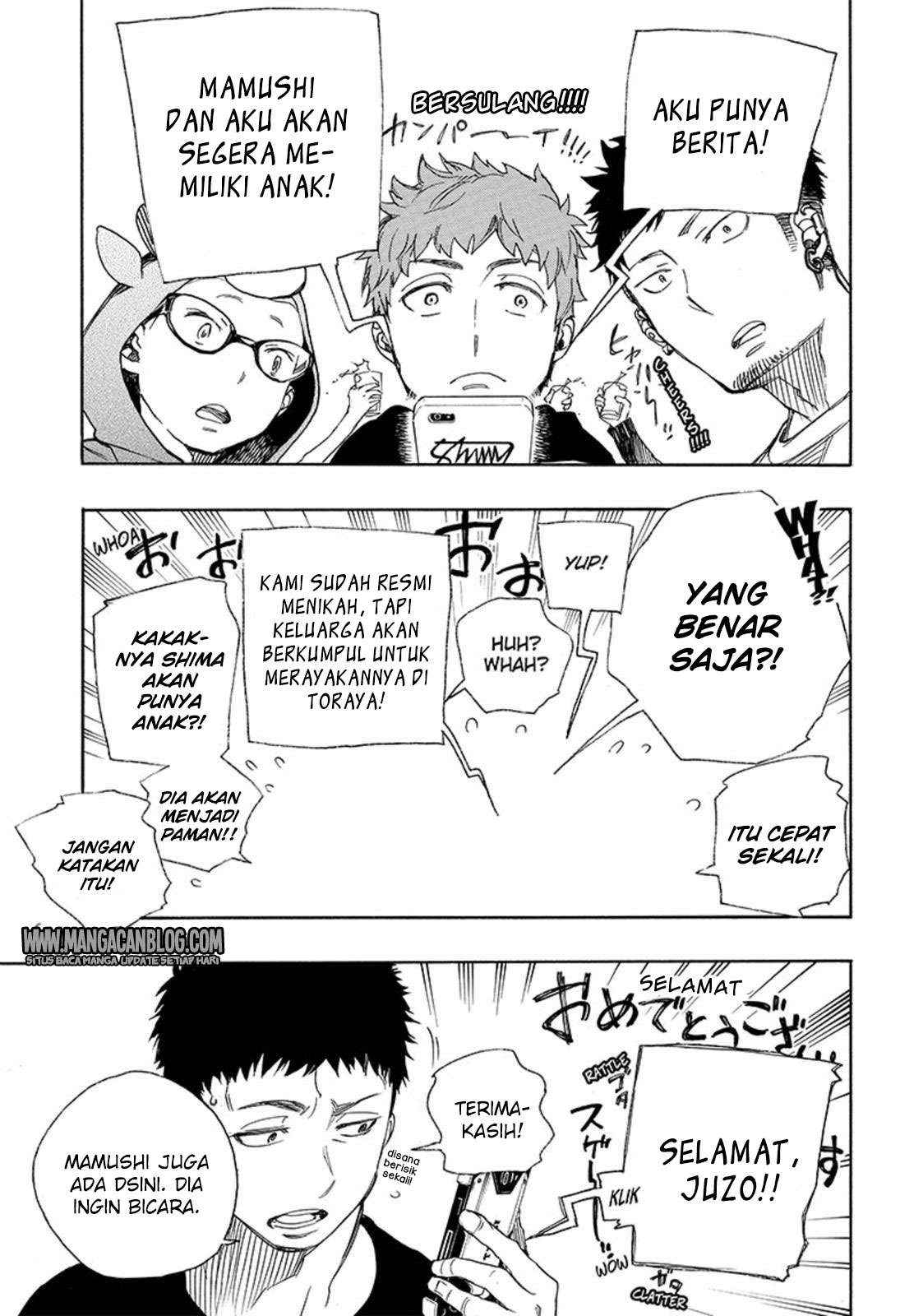 Ao no Exorcist Chapter 89 Gambar 15