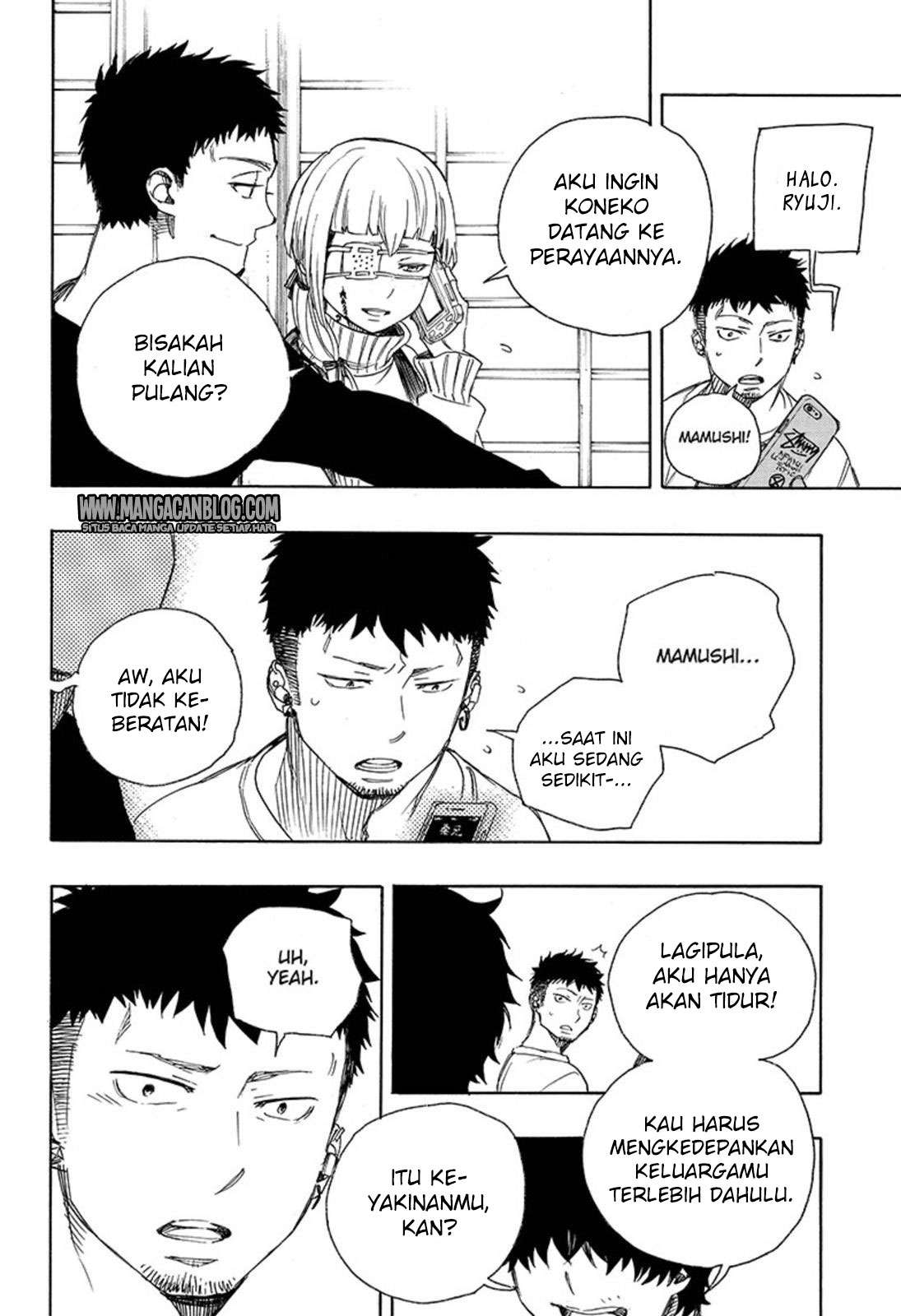 Ao no Exorcist Chapter 89 Gambar 16