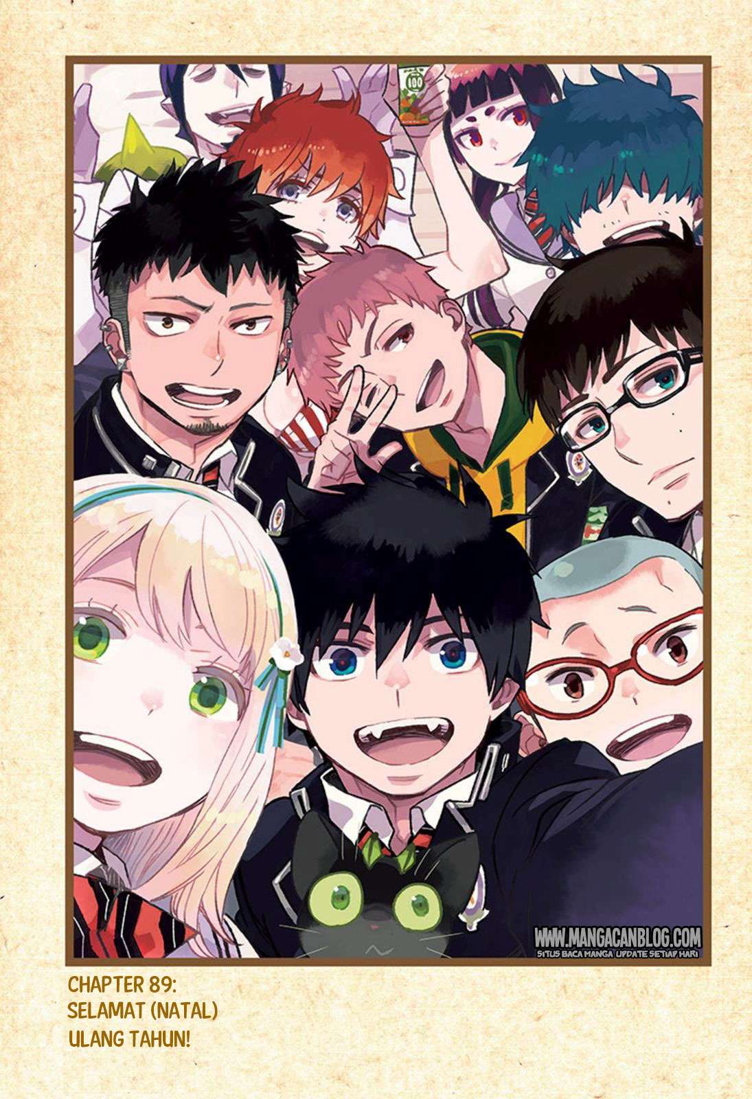 Komik Ao no Exorcist Chapter 89 gambar nomor 1
