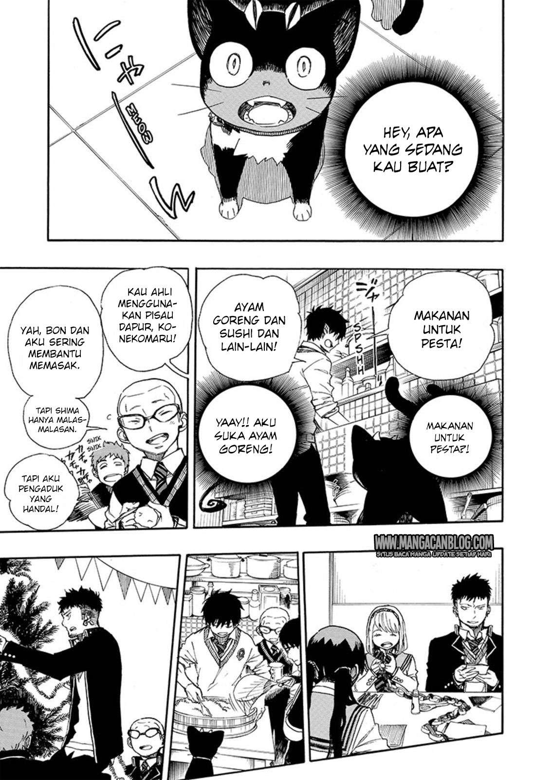 Manga Ao no Exorcist Chapter 89 gambar nomor 2