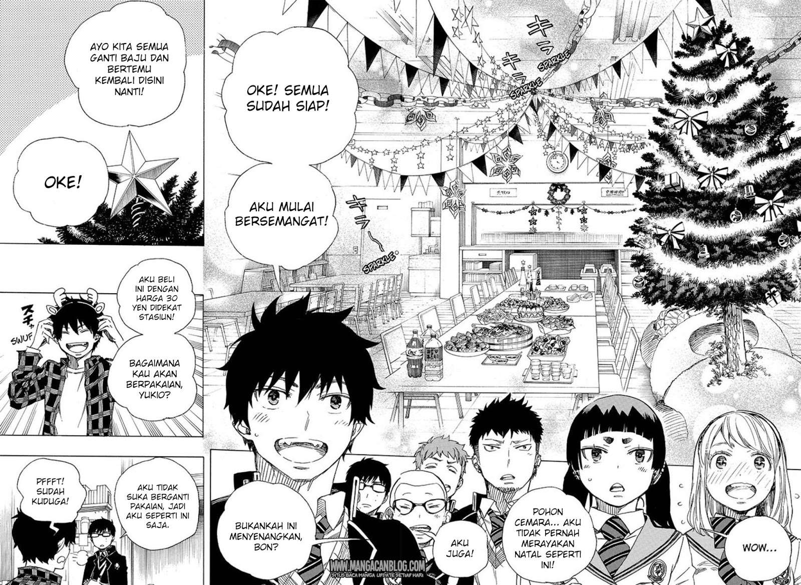 Ao no Exorcist Chapter 89 Gambar 3