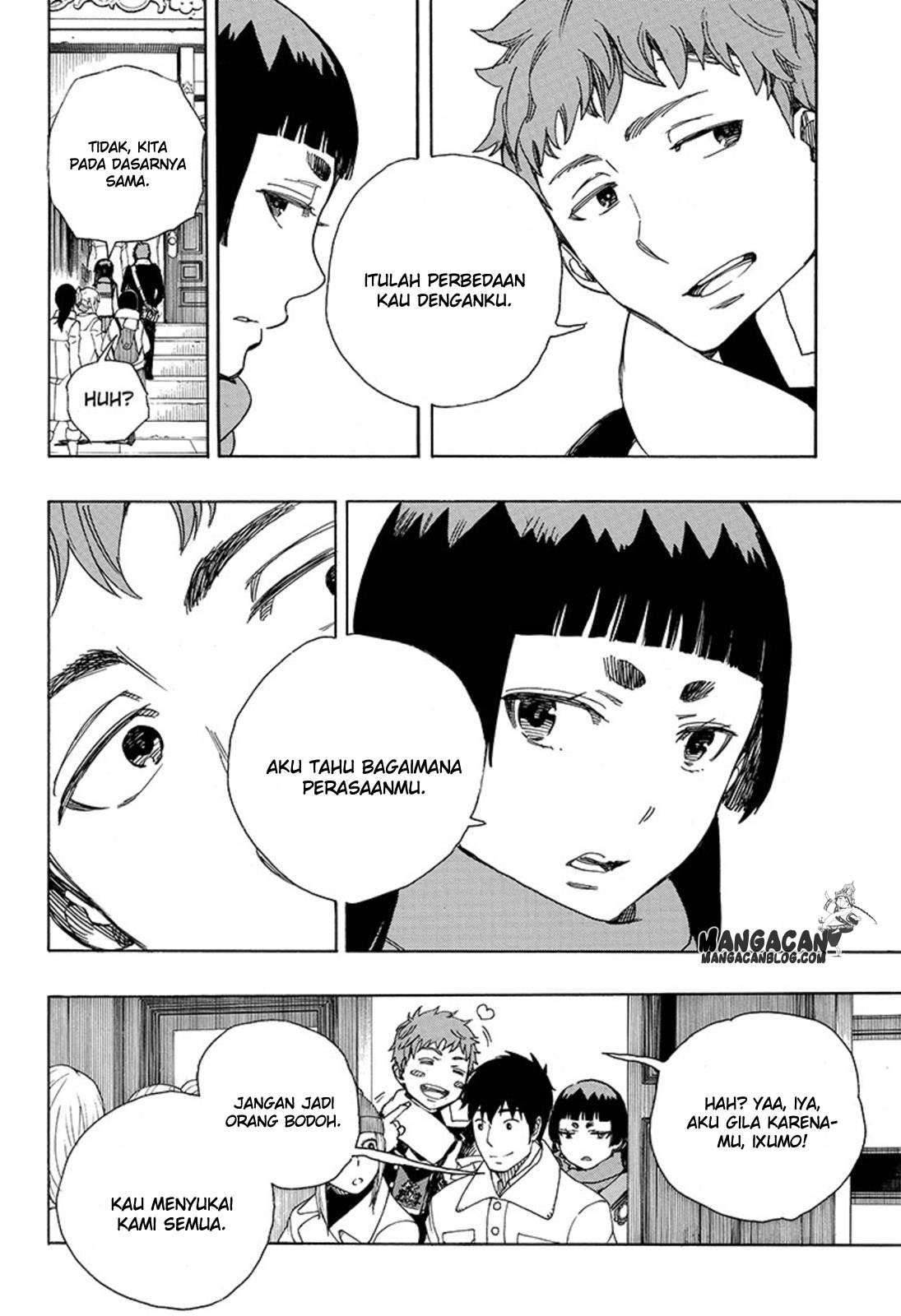 Ao no Exorcist Chapter 88 Gambar 14