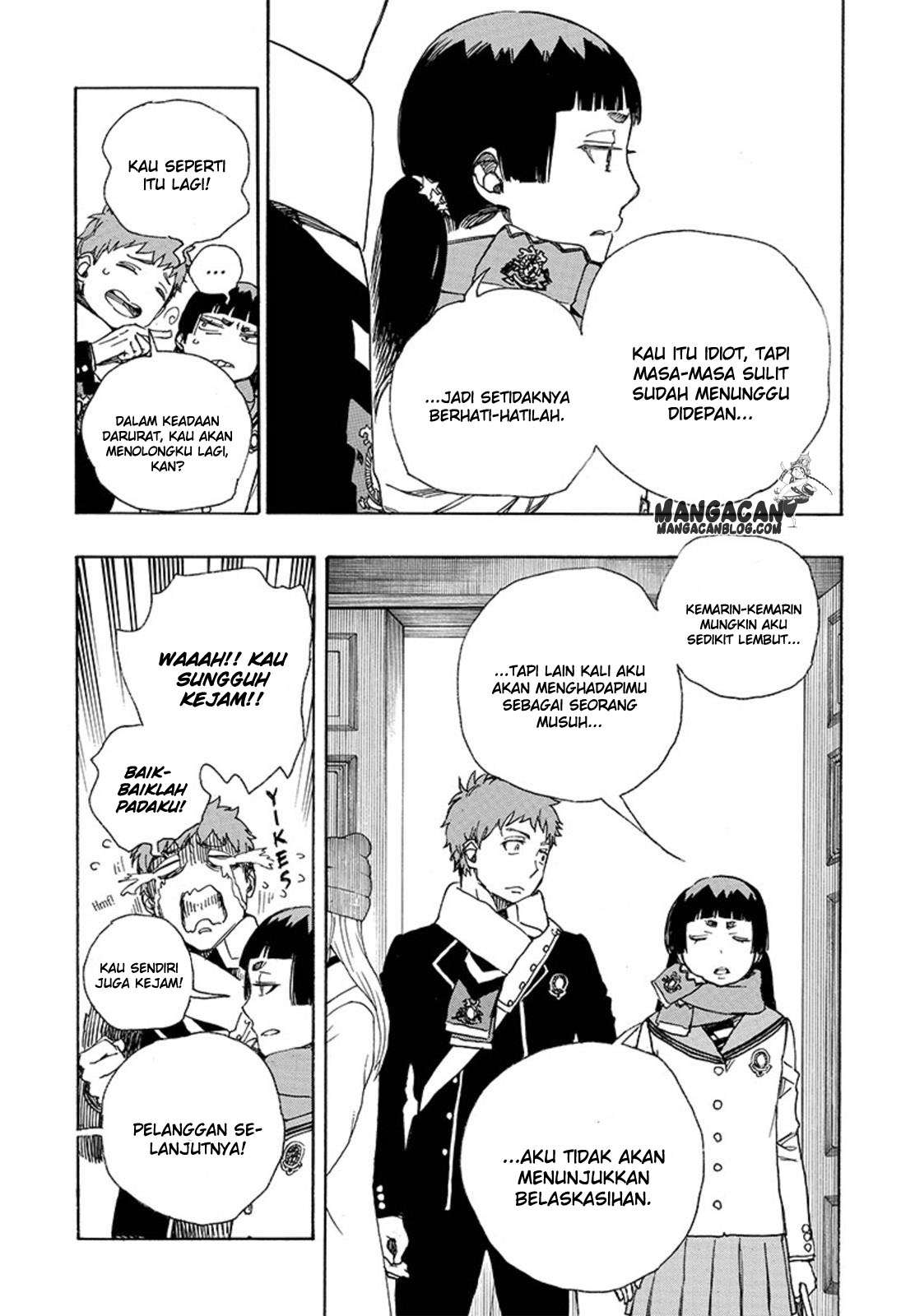 Ao no Exorcist Chapter 88 Gambar 15