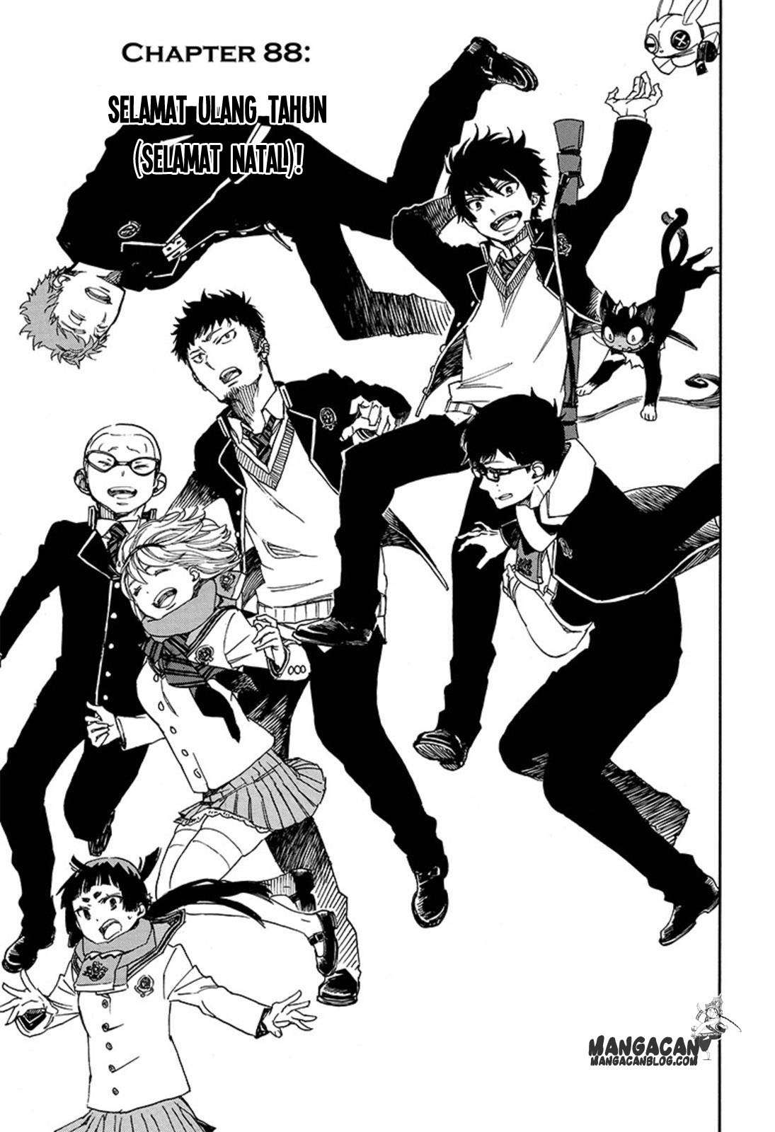 Komik Ao no Exorcist Chapter 88 gambar nomor 1