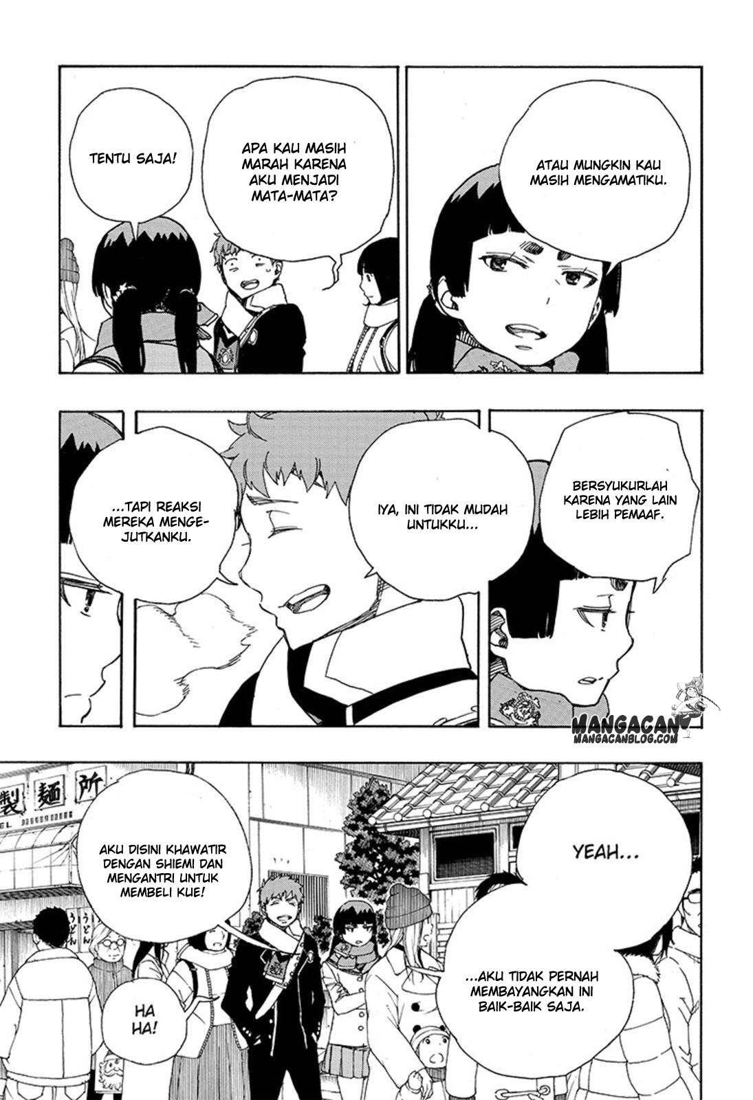Ao no Exorcist Chapter 88 Gambar 13