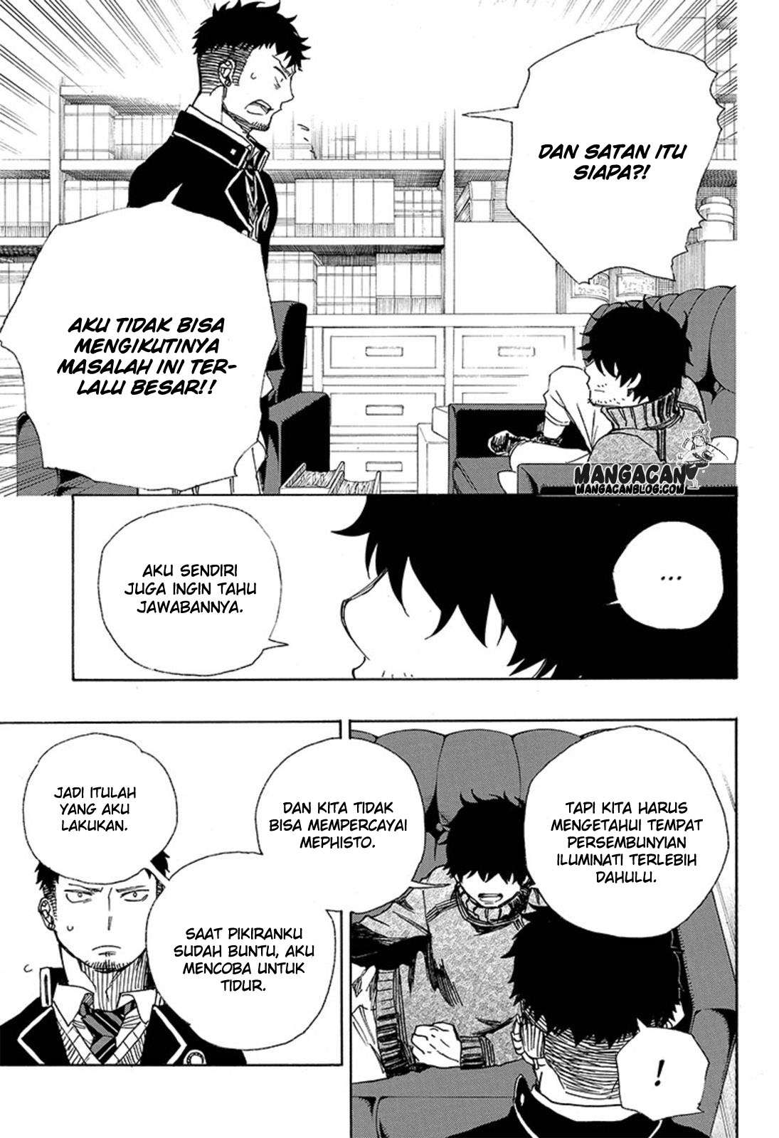 Ao no Exorcist Chapter 88 Gambar 25