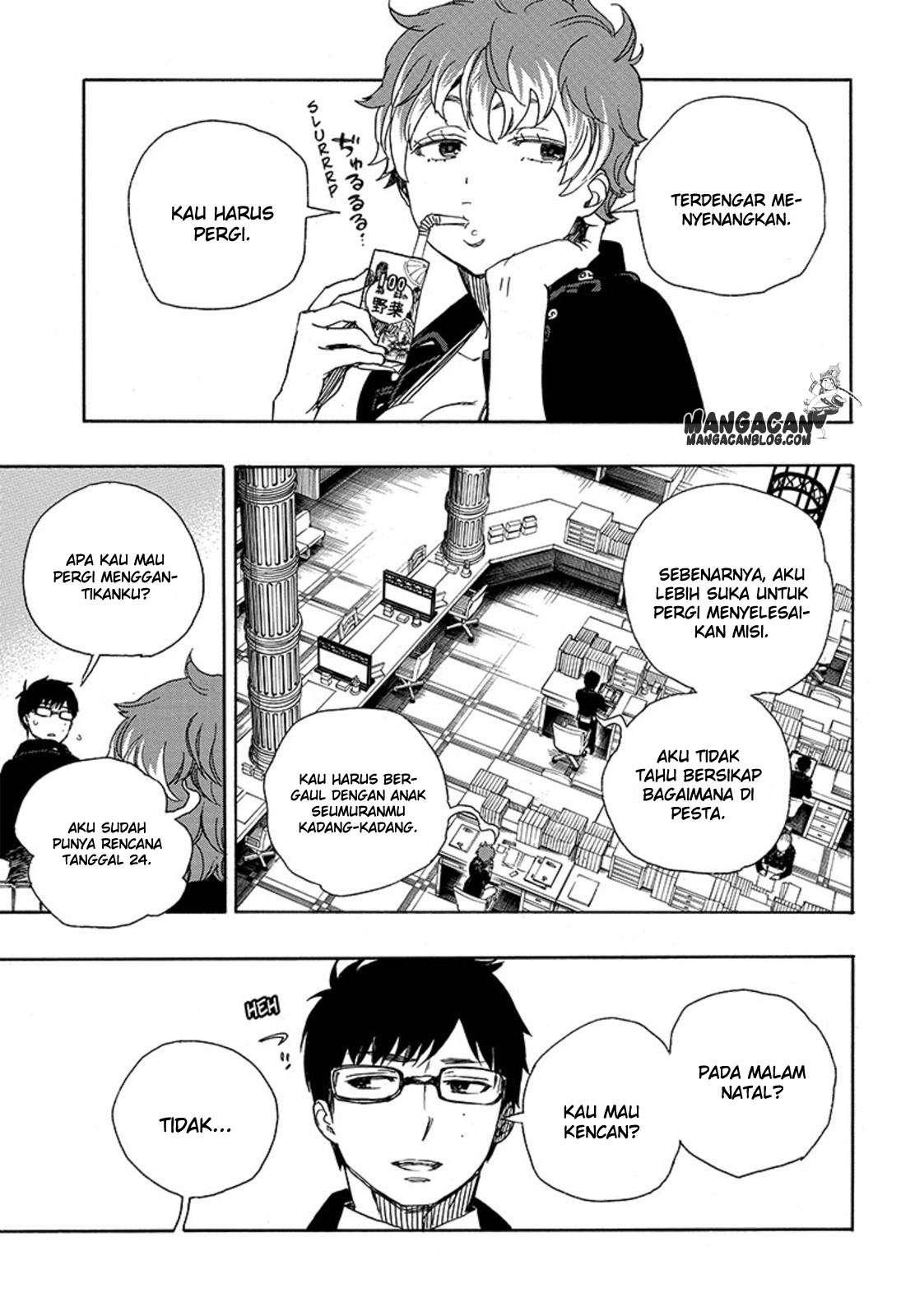 Ao no Exorcist Chapter 88 Gambar 27