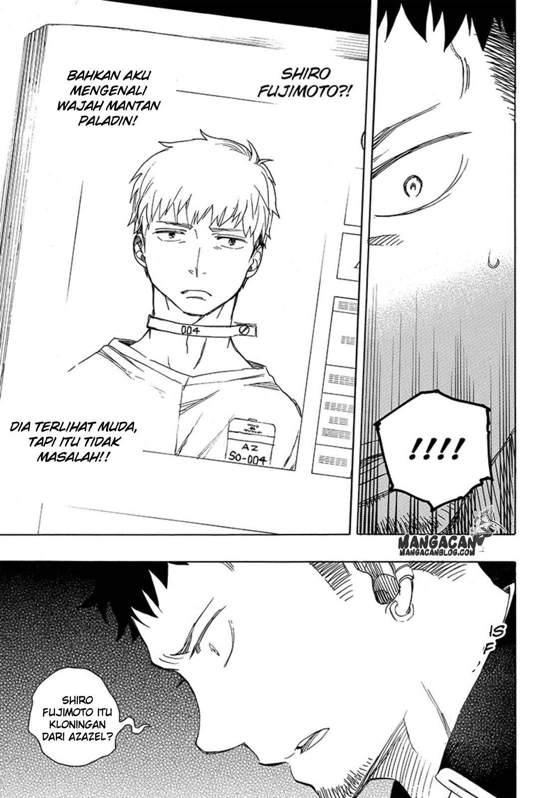 Ao no Exorcist Chapter 88 Gambar 21