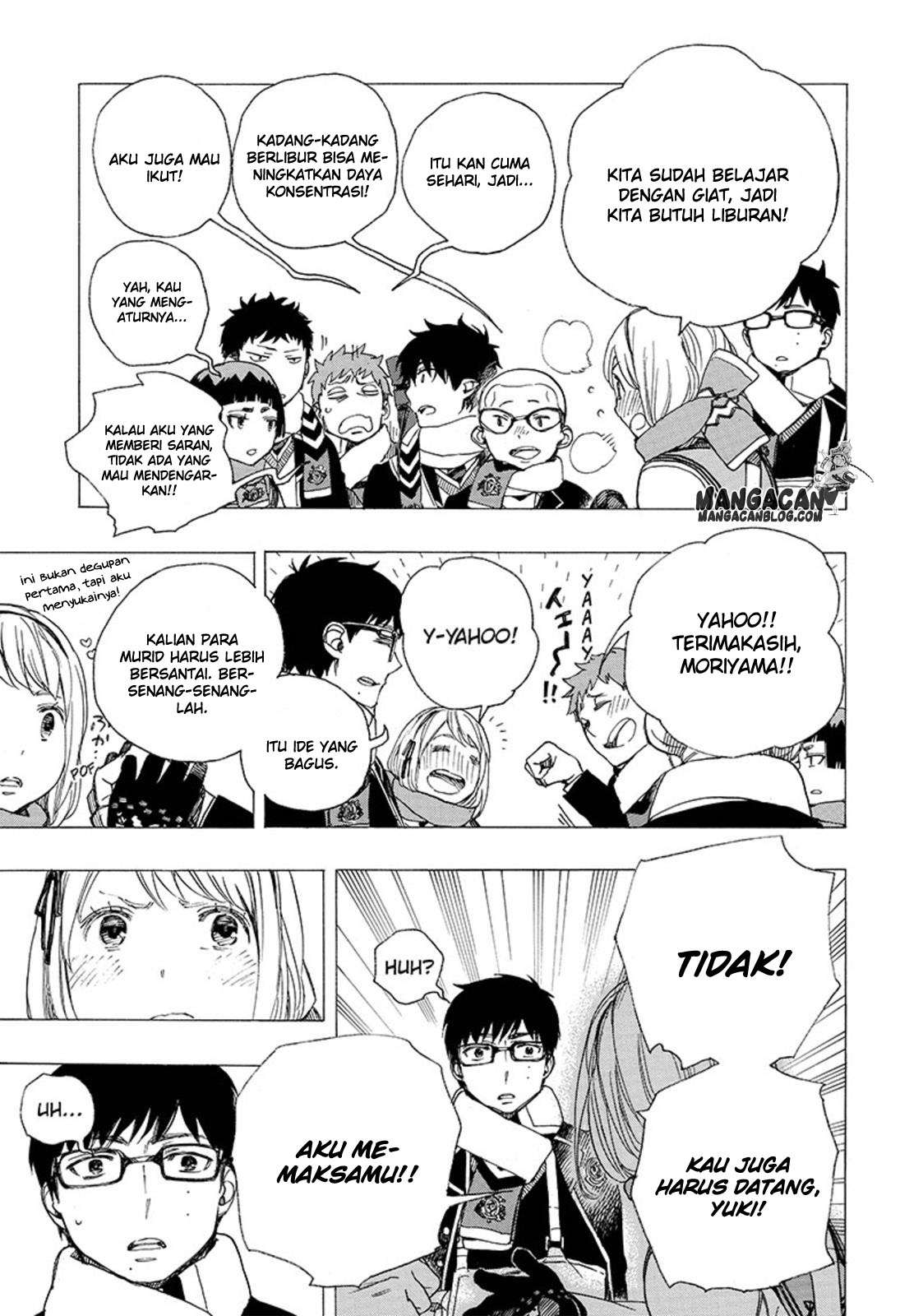 Ao no Exorcist Chapter 88 Gambar 3